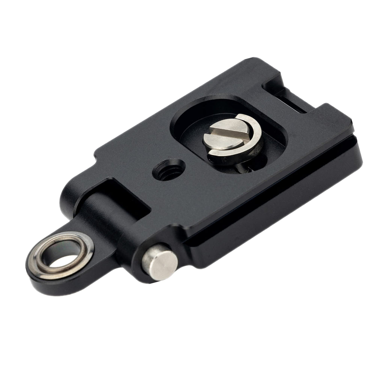 40Mm Universal Arca Swiss Quick Release Plate With 1/4''-20 Screw & Adjustable Neck Strap Connect Eyelet For Tripod Ball Head, C