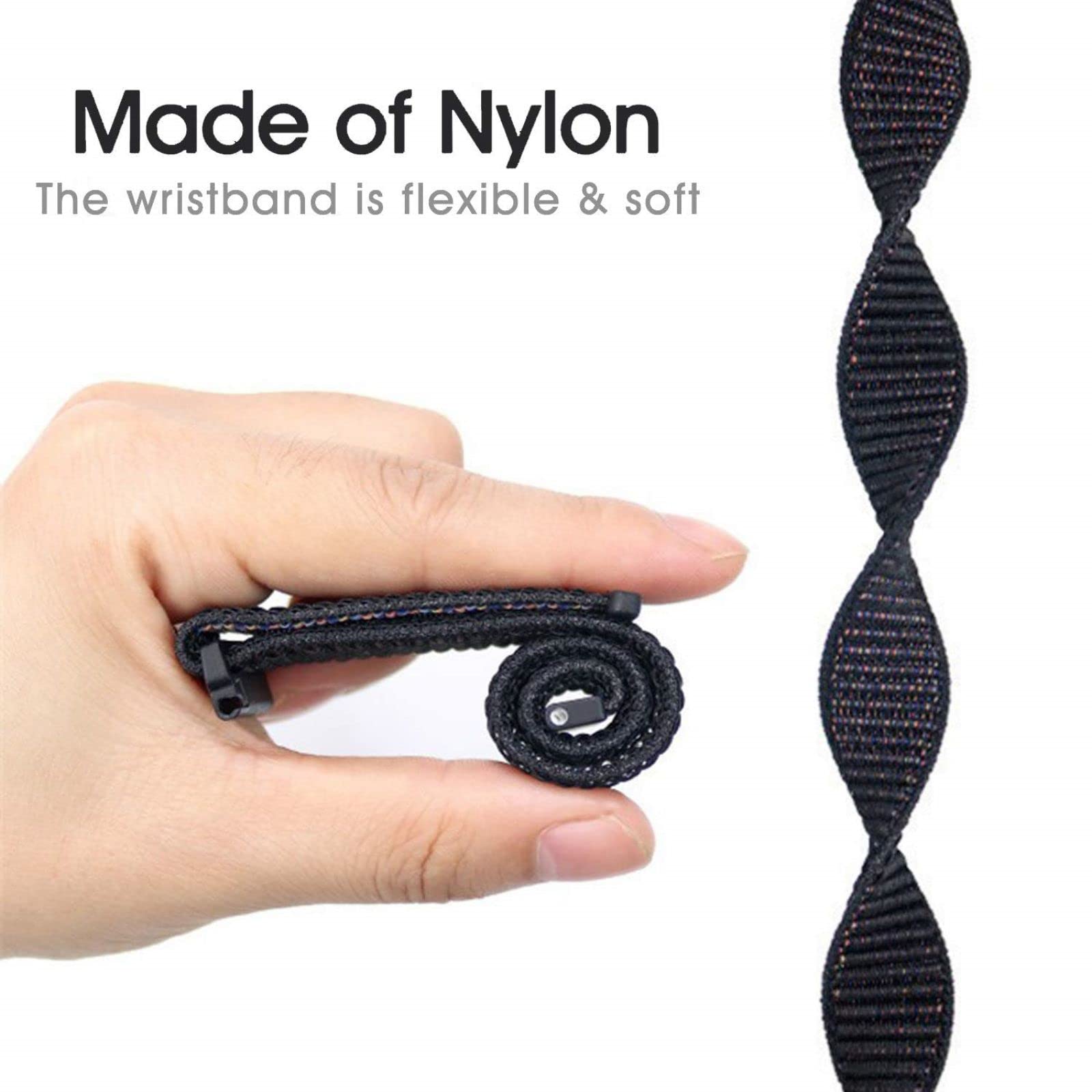 Sport Loop Band Compatible With Apple Watch Band 49Mm 46Mm 45Mm 44Mm 42Mm 41Mm 40Mm 38Mm Men Women, Braided Stretchy Nylon Loop