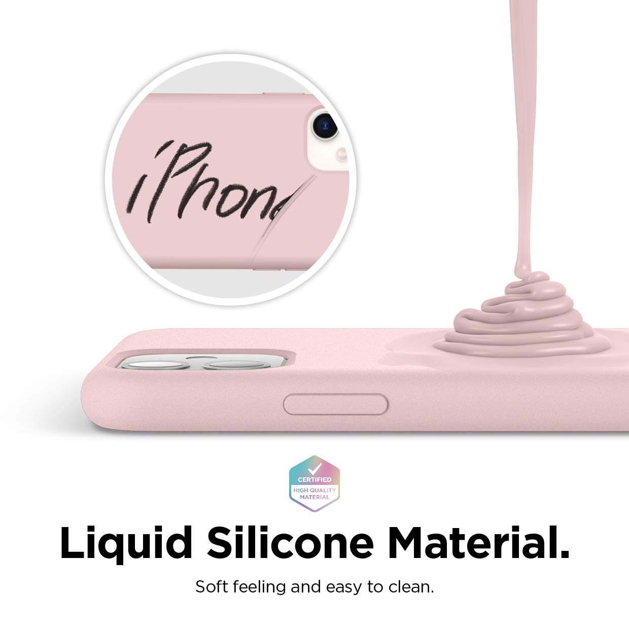 Elago Compatible With Iphone 11 Case, Liquid Silicone Case, Full Body Protective Cover, Shockproof, Slim Phone Case, Anti-Scratc