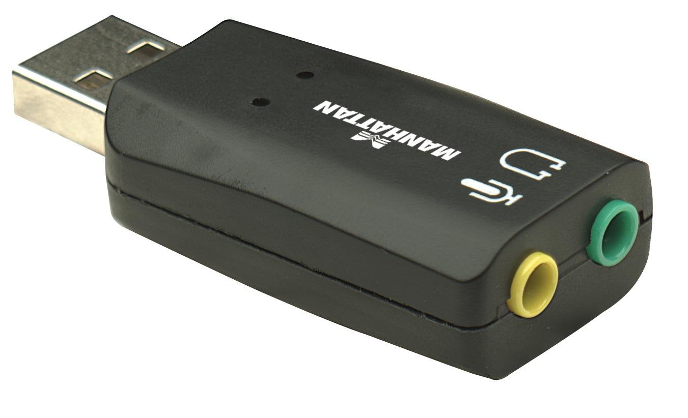 Manhattan High Speed Usb 3 D Sound Adapter (150859)