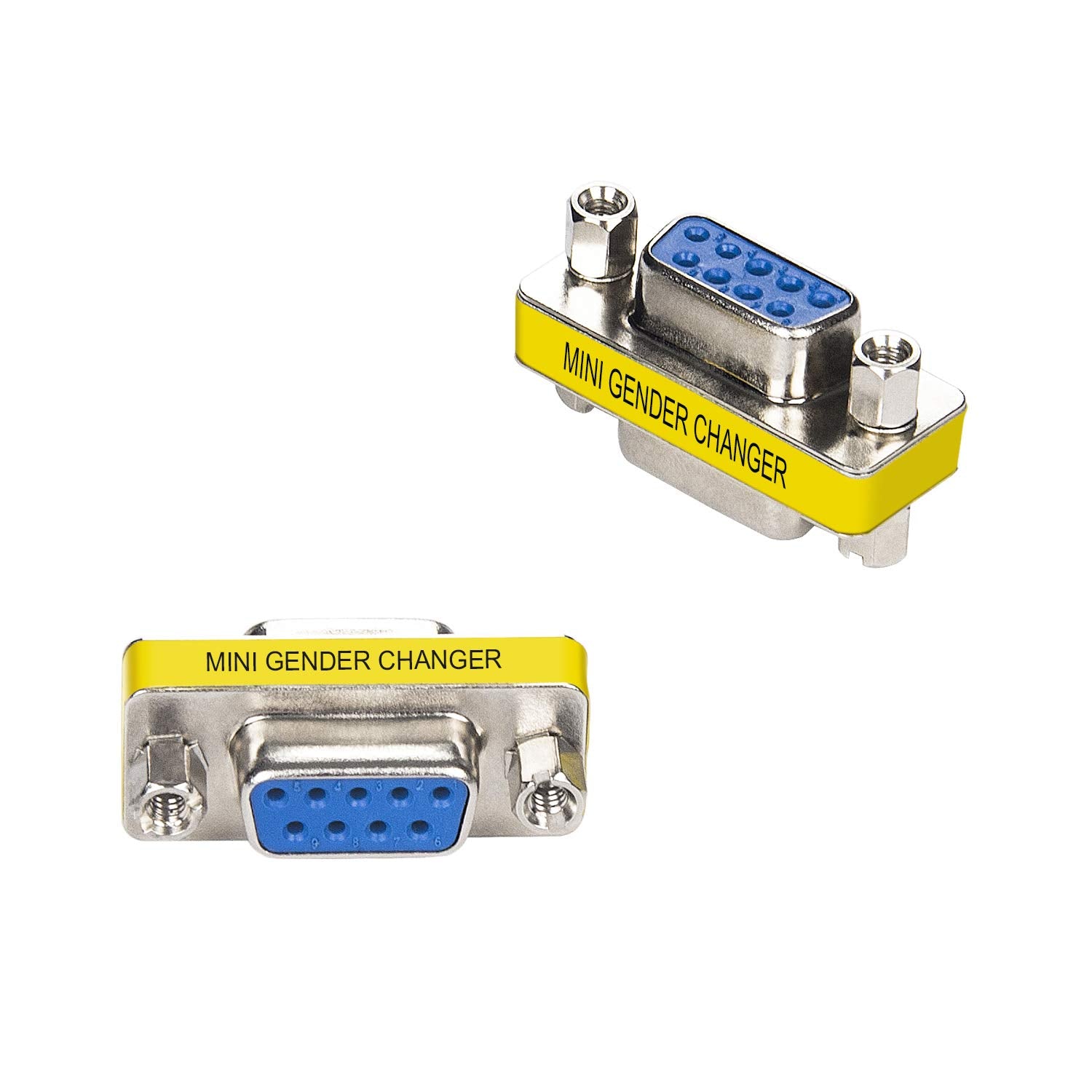 Linkstable Drivergenius Rd232F2F Db9 Serial Rs232 Com Gender Changer   For Usb To Rs232 Serial Cable Adapter (Female/Female)