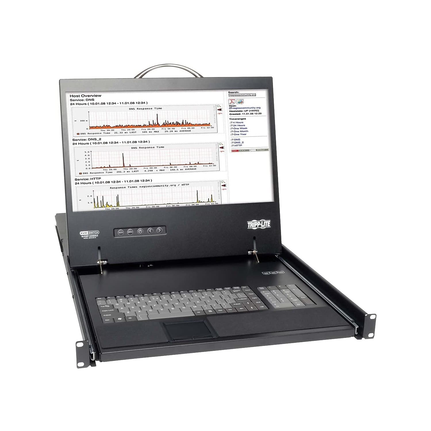 Tripp Lite Series Netcommander 16-Port Cat5 Kvm Over Ip Switch - 2 Remote + 1 Lo