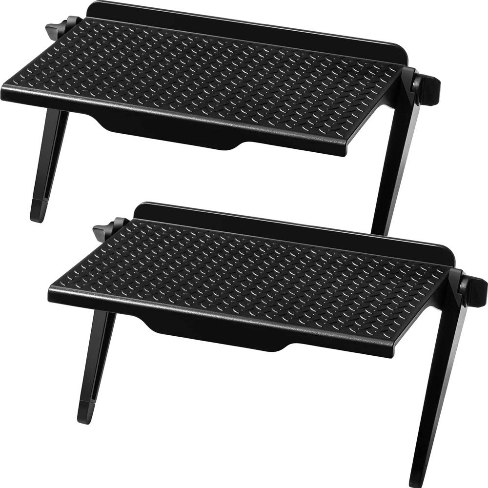 Hniuyun 2 Pieces Tv Screen Top Shelf Monitor Top Shelf For Cellphone/Computer Monitor/Media Boxes/Flat Screen Tv (11.9Inch)