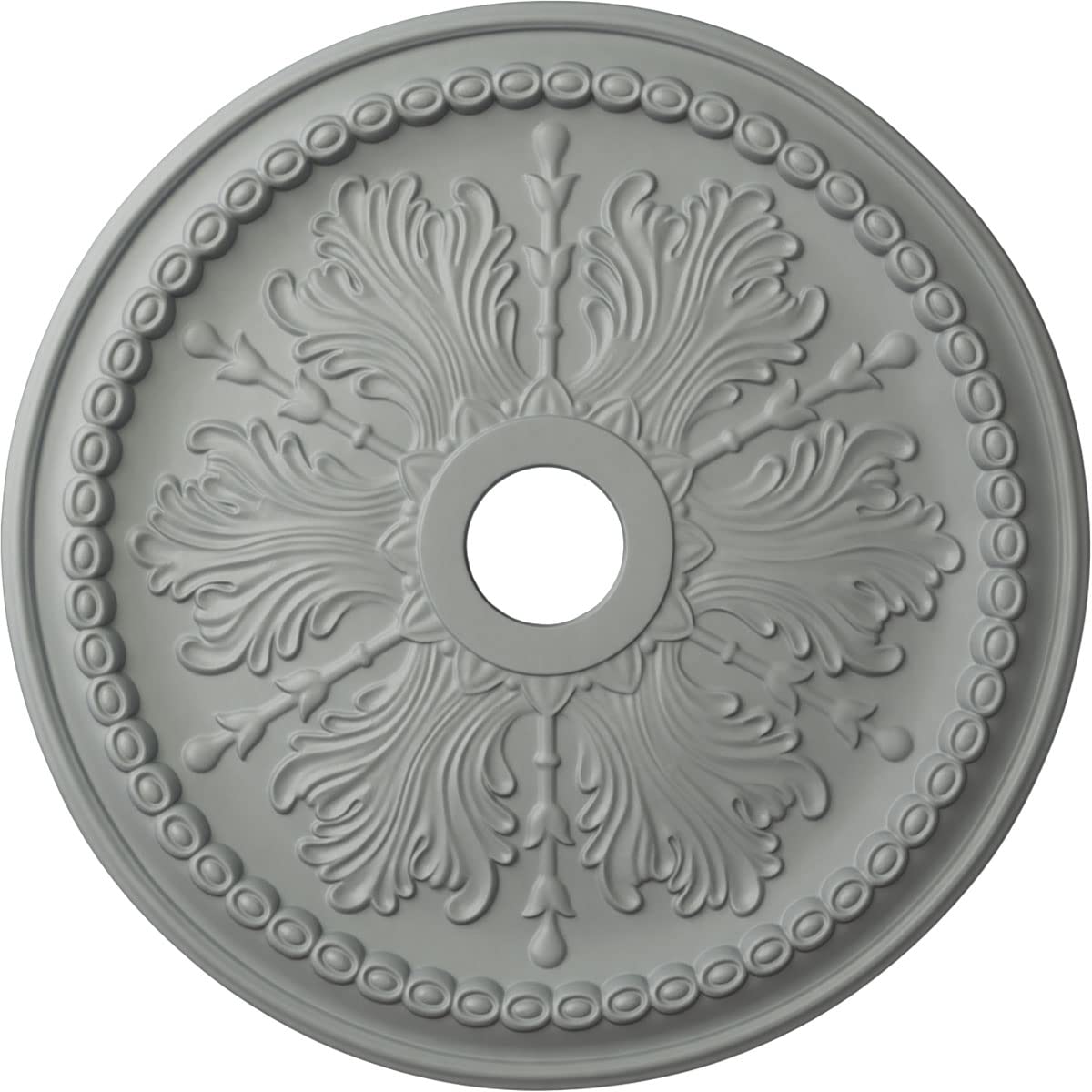 Ekena Millwork Cm27Wi Winsor Ceiling Medallion, 27 1/2''Od X 4''Id X 1 1/2''P, Factory Primed