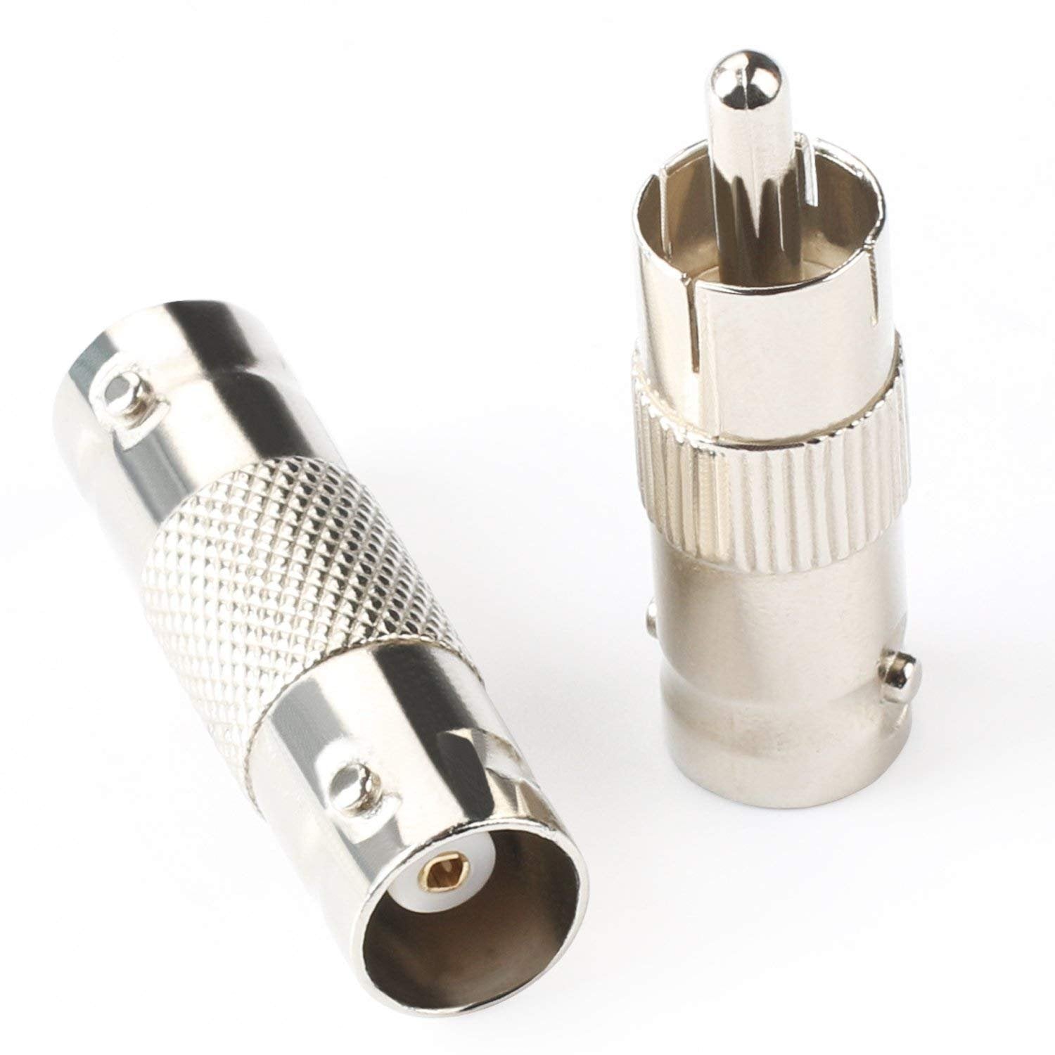 2 Pack 125Ft Black Pre Made All In One Bnc Male To Male Video And Power Cable Wire Cord With Rca Connector For Cctv Security Cam