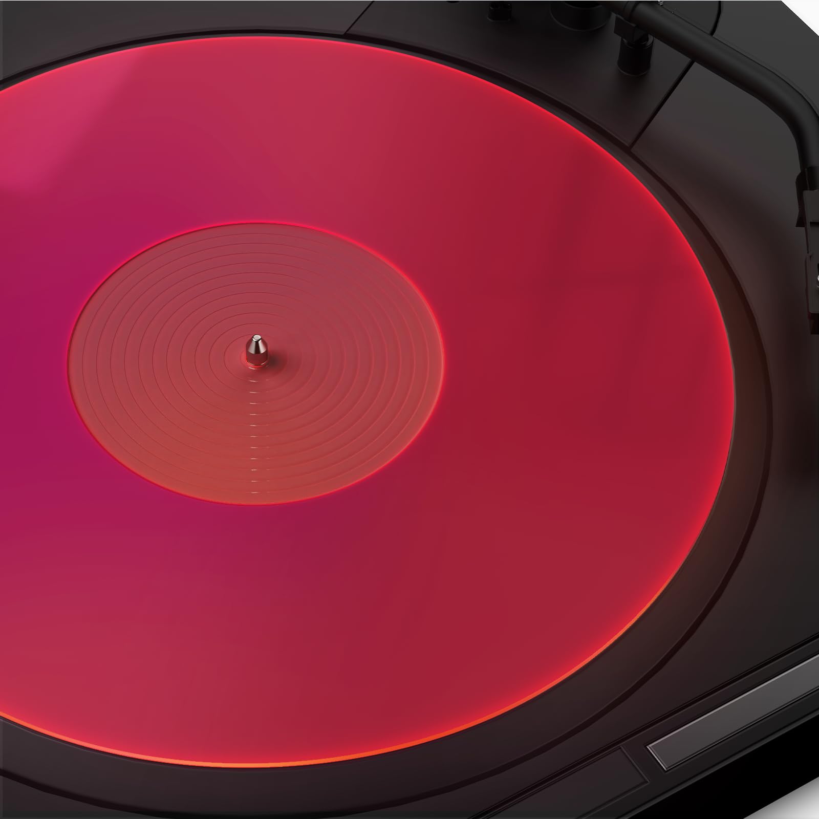 Turntable Mat Record Platter Slipmat: Acrylic Record Player Platter Vinyl Slip Mats For Turntables Antistatic Tighter & Defined