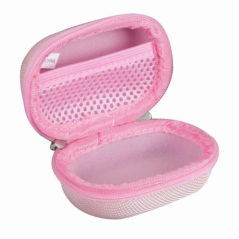 Hermitshell Hard Travel Case For Iwalk 3350Mah / Iwalk 4500Mah Ultra Compact Power Bank (Only Case) (Pink)