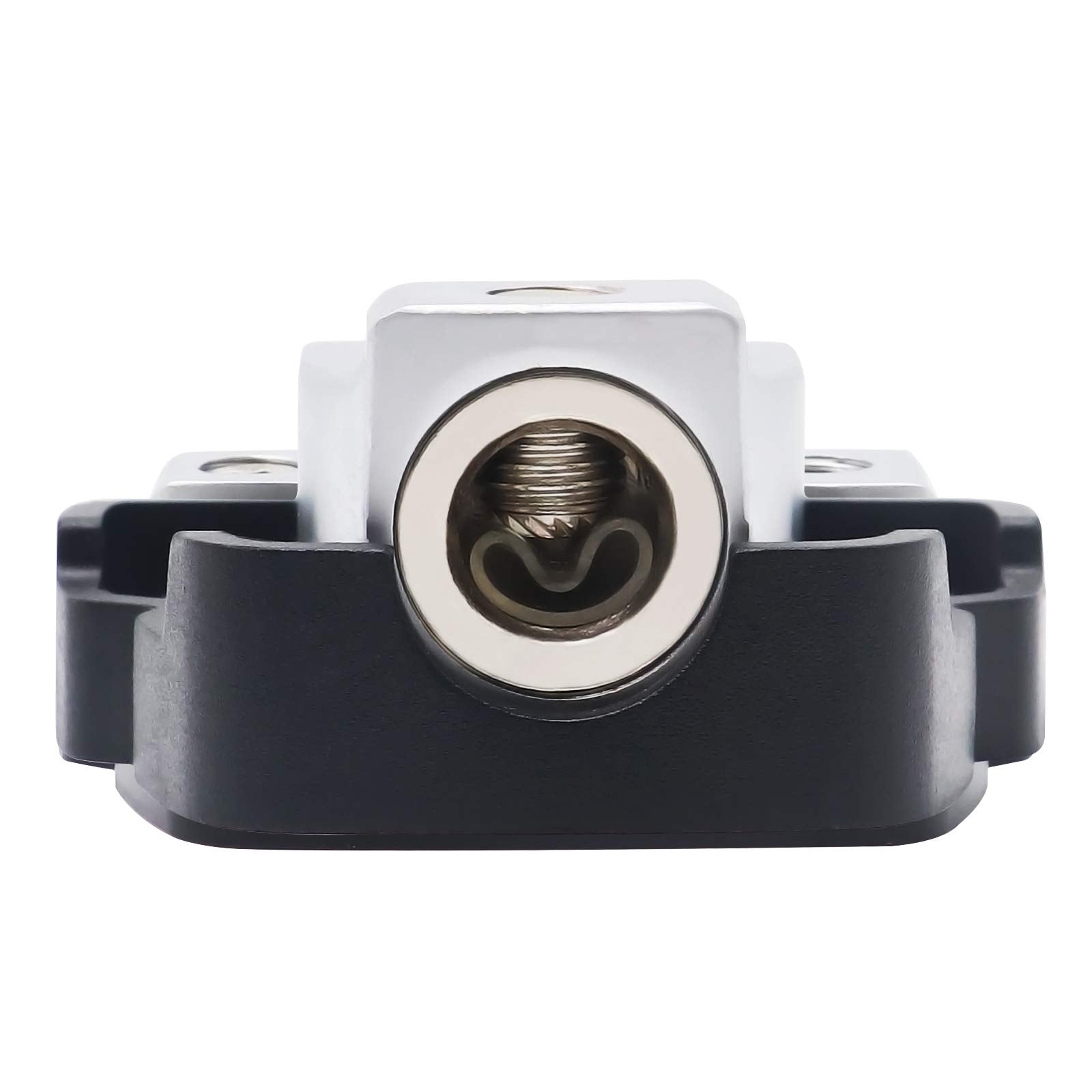 Recoil Db12 2 Way Power Distribution Block, 1 X 0/2/4 Gauge In / 2 X 4/8 Gauge Out Power Distribution Ground Distributor Block F