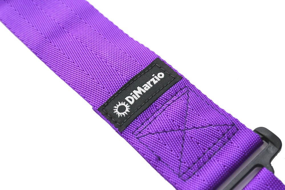 Dimarzio 2' Nylon Cliplock Guitar Strap Purple