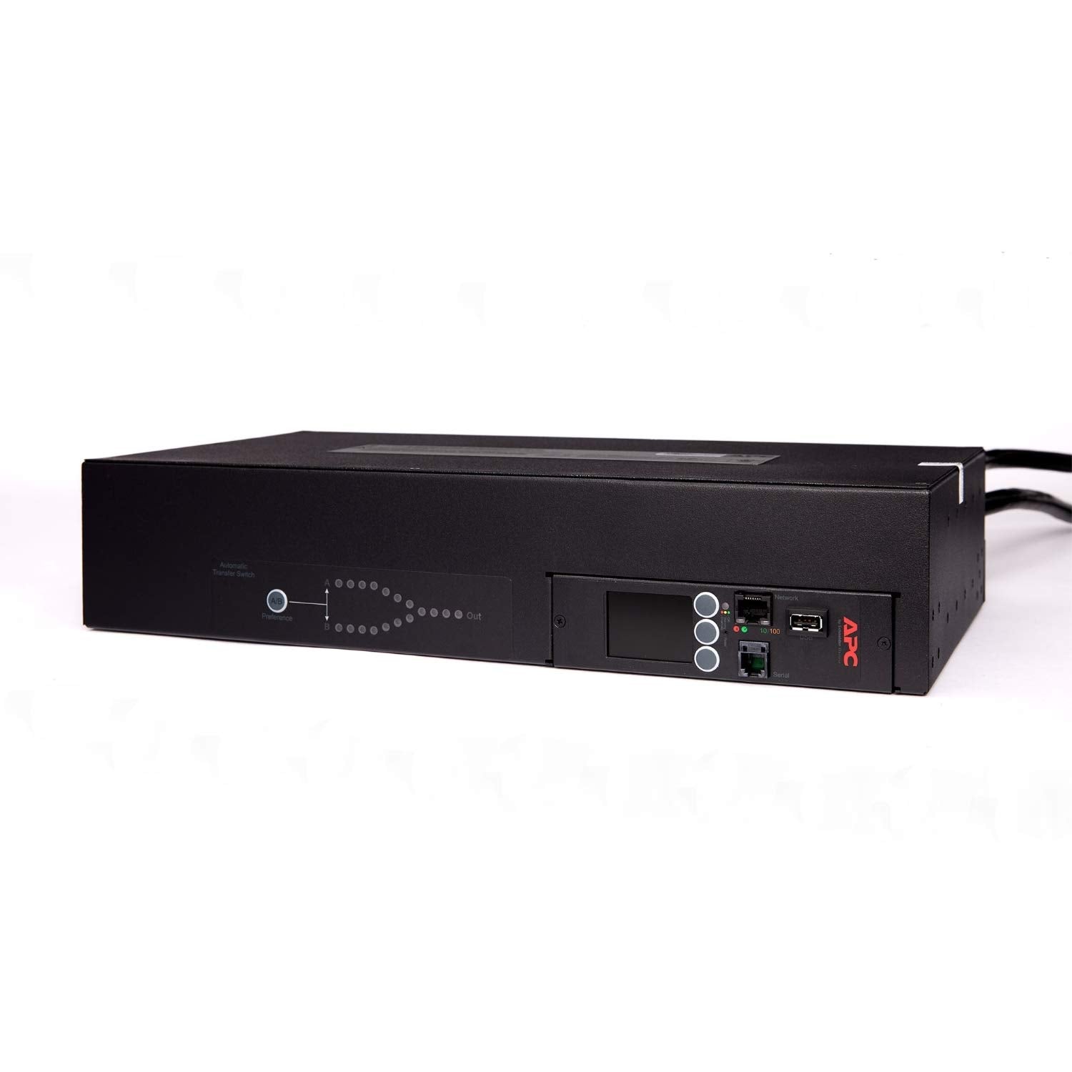 APC Rack ATS, 200-208V, 30A, L6-30 in, (16) C13 (2) C19 Out (AP4432)