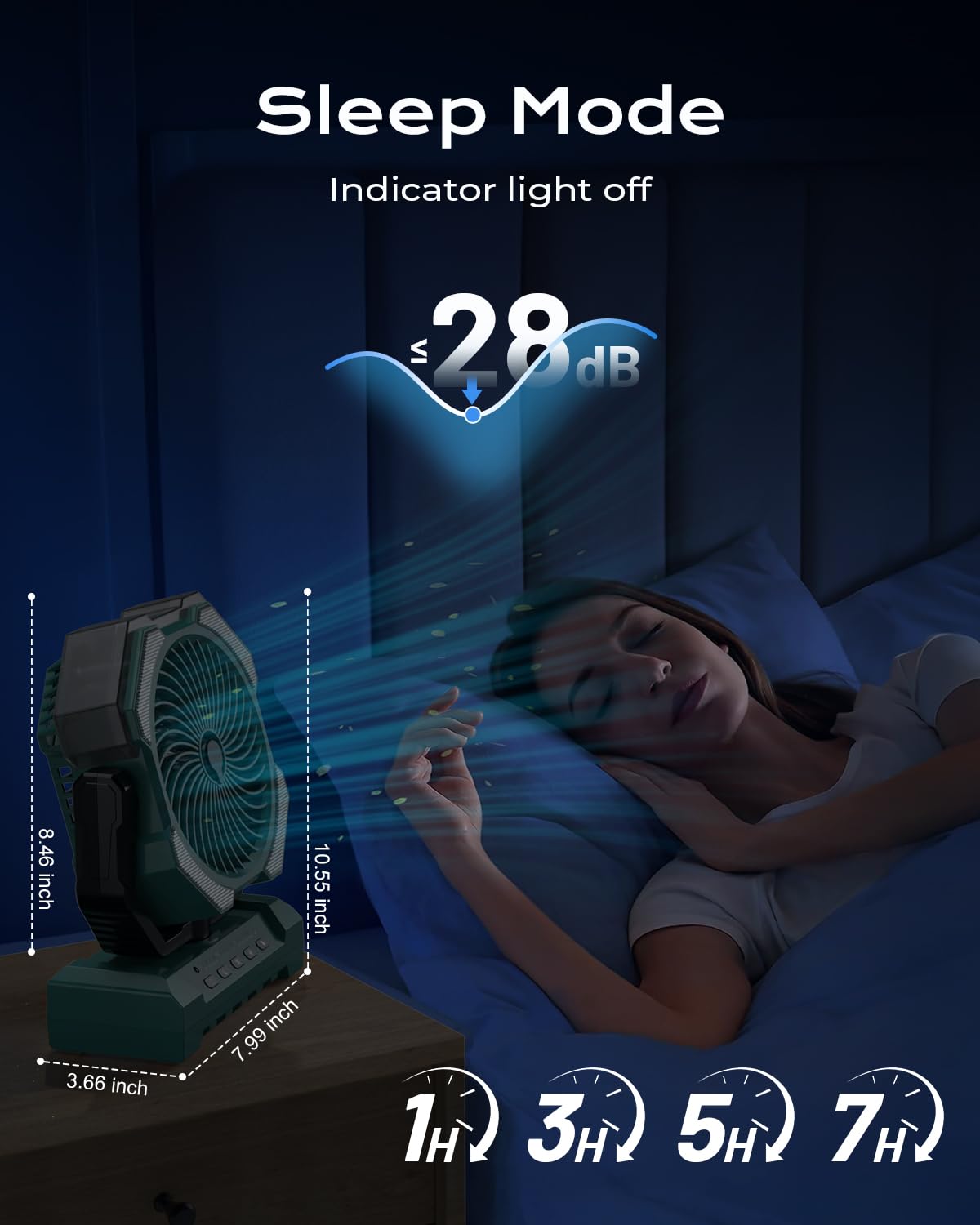 Misting Fan Portable With 250Ml Water Tank, 12000Mah Rechargeable Cooling Fans For Outside, Outdoor Water Misters With 2 Mist Mo