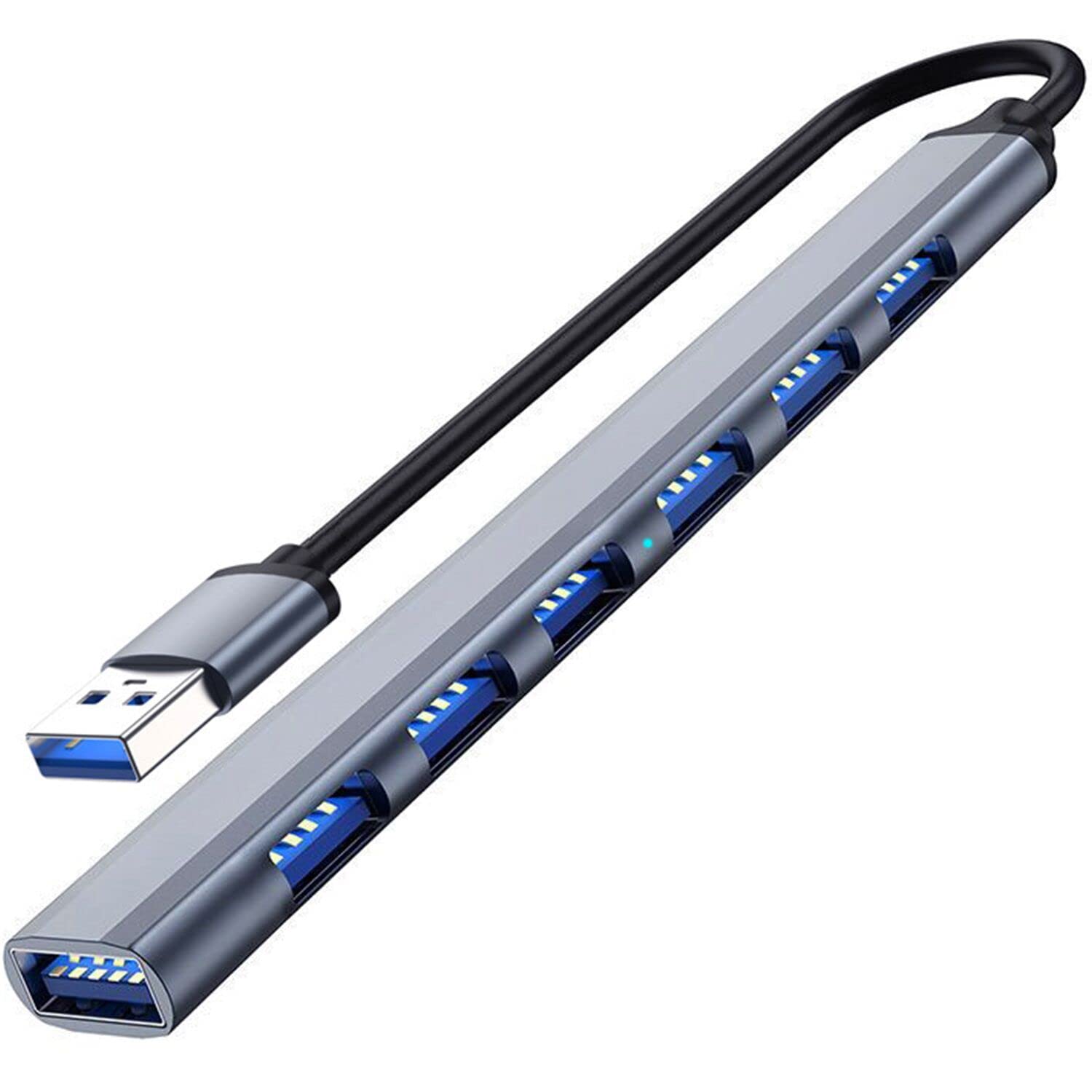 USB Hub 3.0 with 7 Ports, VIENON Aluminium USB 3.0 Hub USB Splitter Extender for for Laptop, PC, MacBook, Mac Pro, Mac mini, iMa