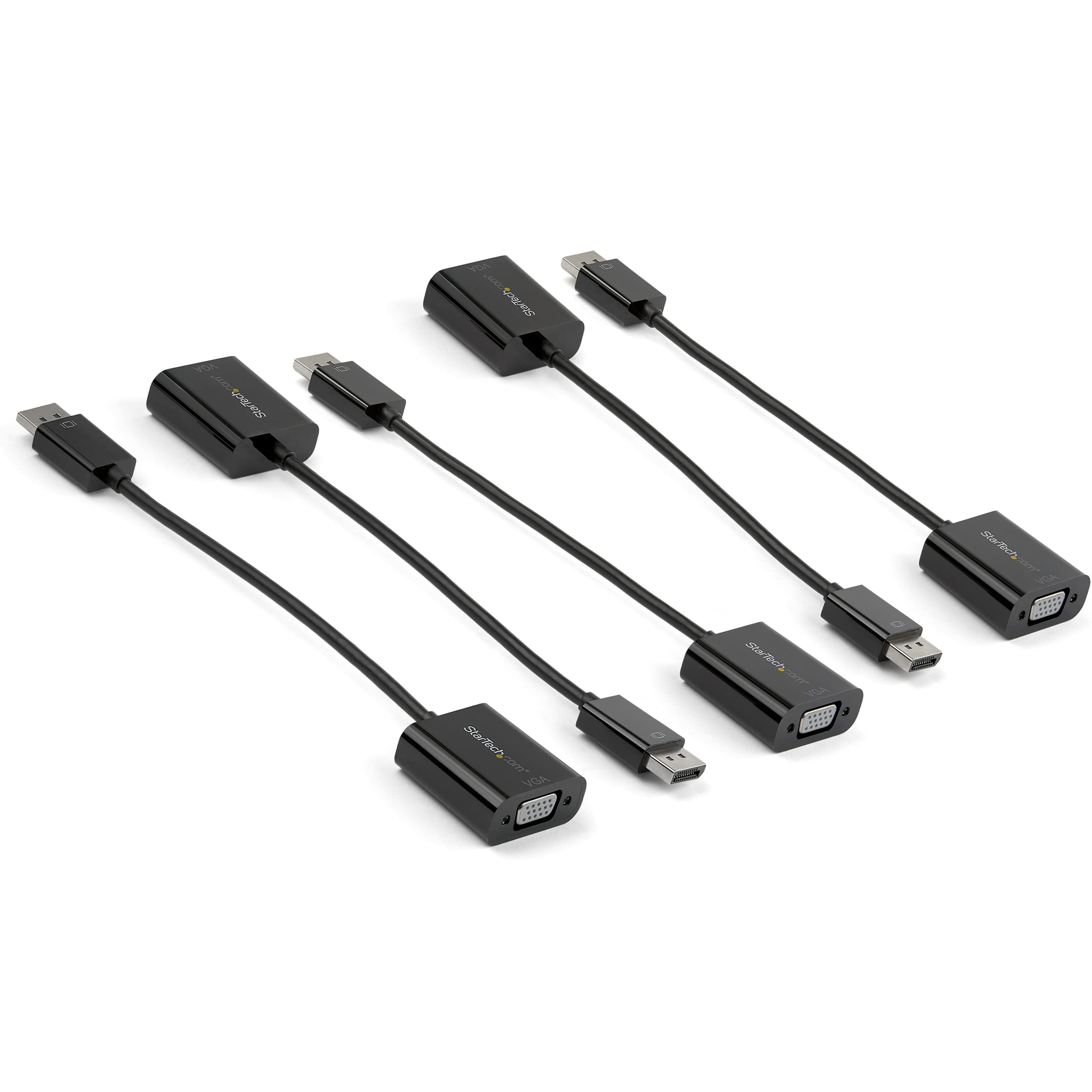Startech.Com 5-Pack Displayport To Vga Adapter - Displayport 1.2 To Vga Active Adapter - Digital Dp To Analog Vga Video Converte