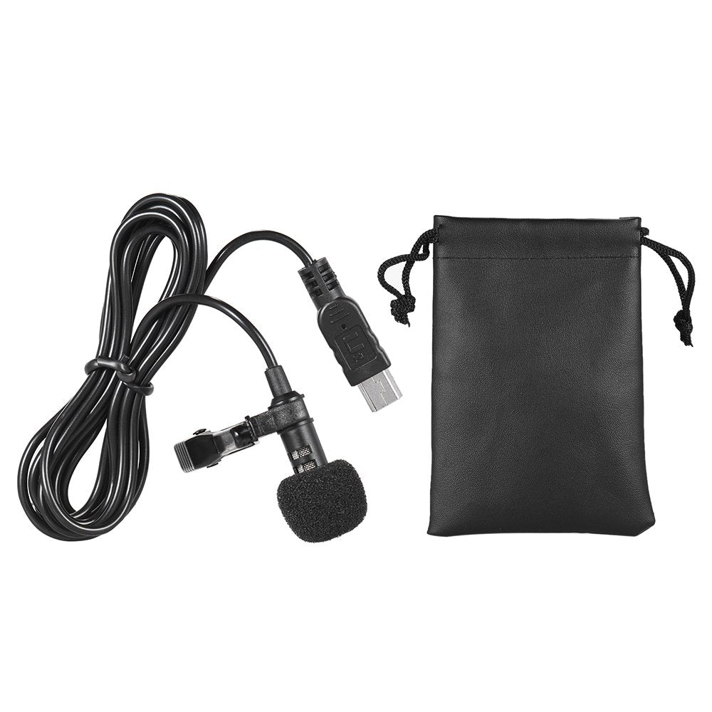 Andoer 150Cm Portable Mini Clip On Omni Directional Stereo Usb Mic Microphone For Pc Computer/For Gopro 3 3+ 4 (#2)
