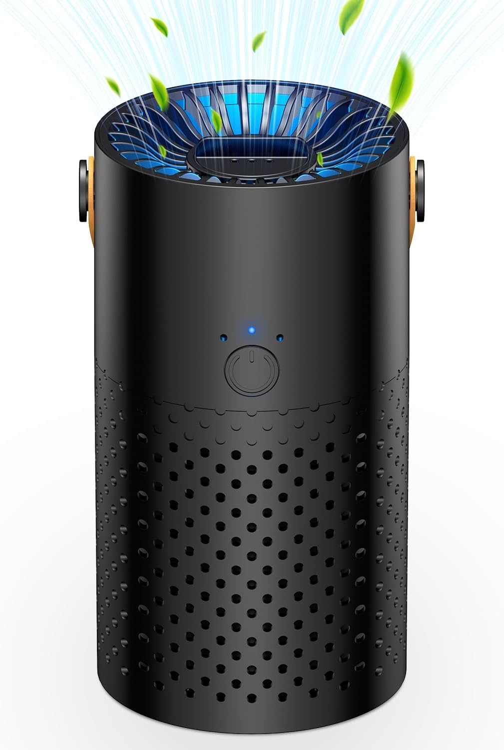 Mini Portable Air Purifier,White Hepa Air Purifier For Home With Usb Cable For Home Bedroom Office Pet Room Air Cleaner For Car 