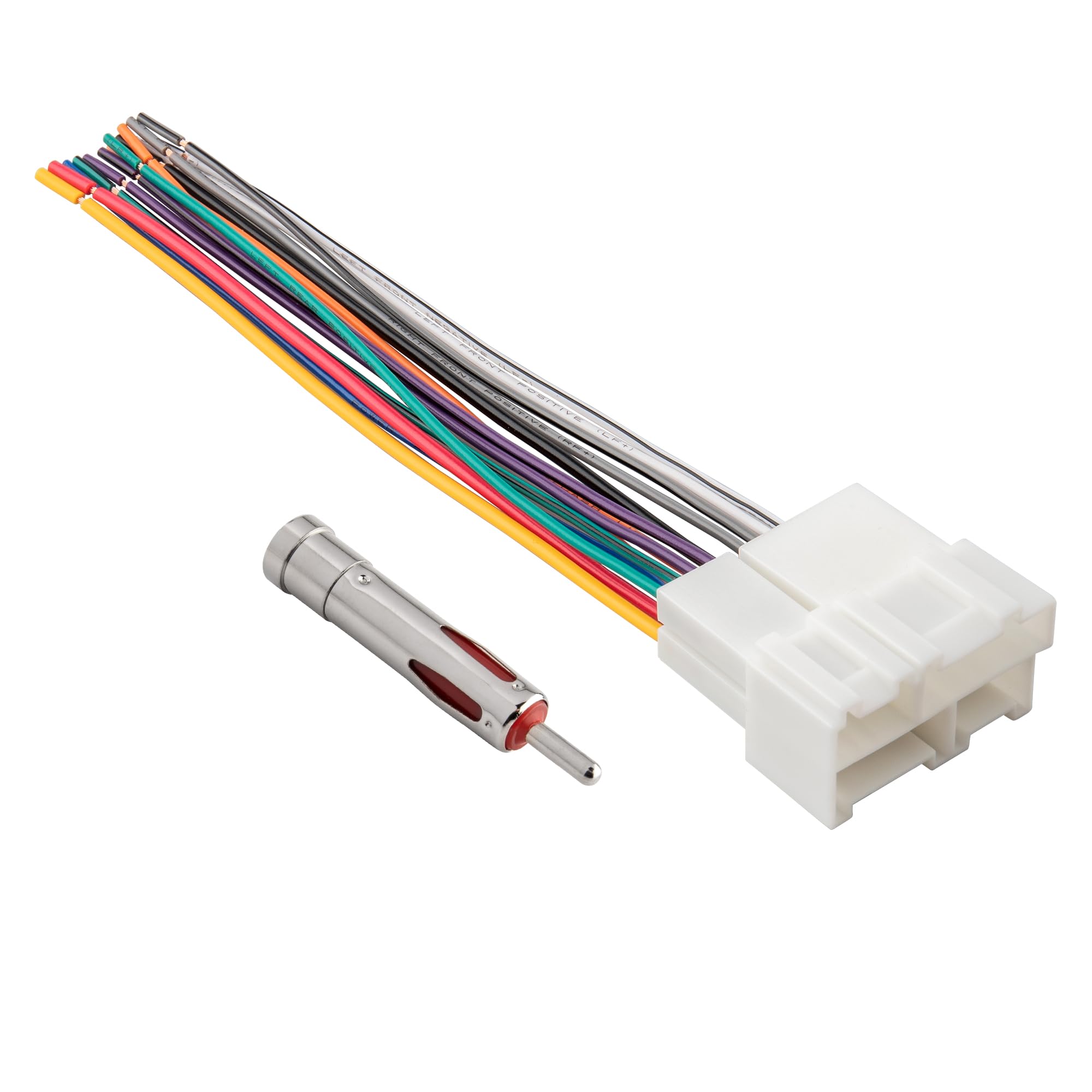 Red Wolf Stereo Wiring Harness Replacement For 1988 2002 Gm Chevrolet Gmc Buick Cadillac Car Radio Wire Harness Antenna Adapter Connector Plug Kit