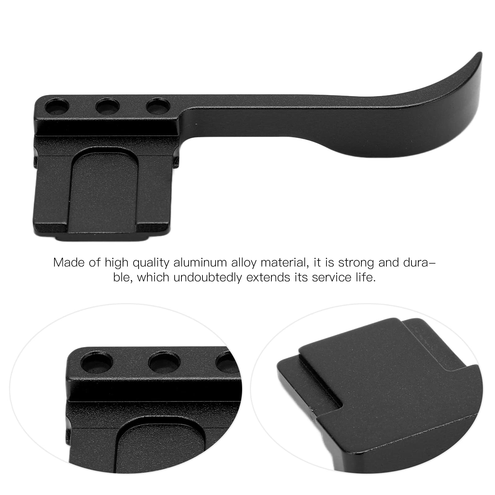 Vbestlife For Sony A7C Camera Thumb Handle, Thumb Grip Metal Cold Shoe Up Rest Handle Aluminum Alloy Thumb Handle For Sony A7C C