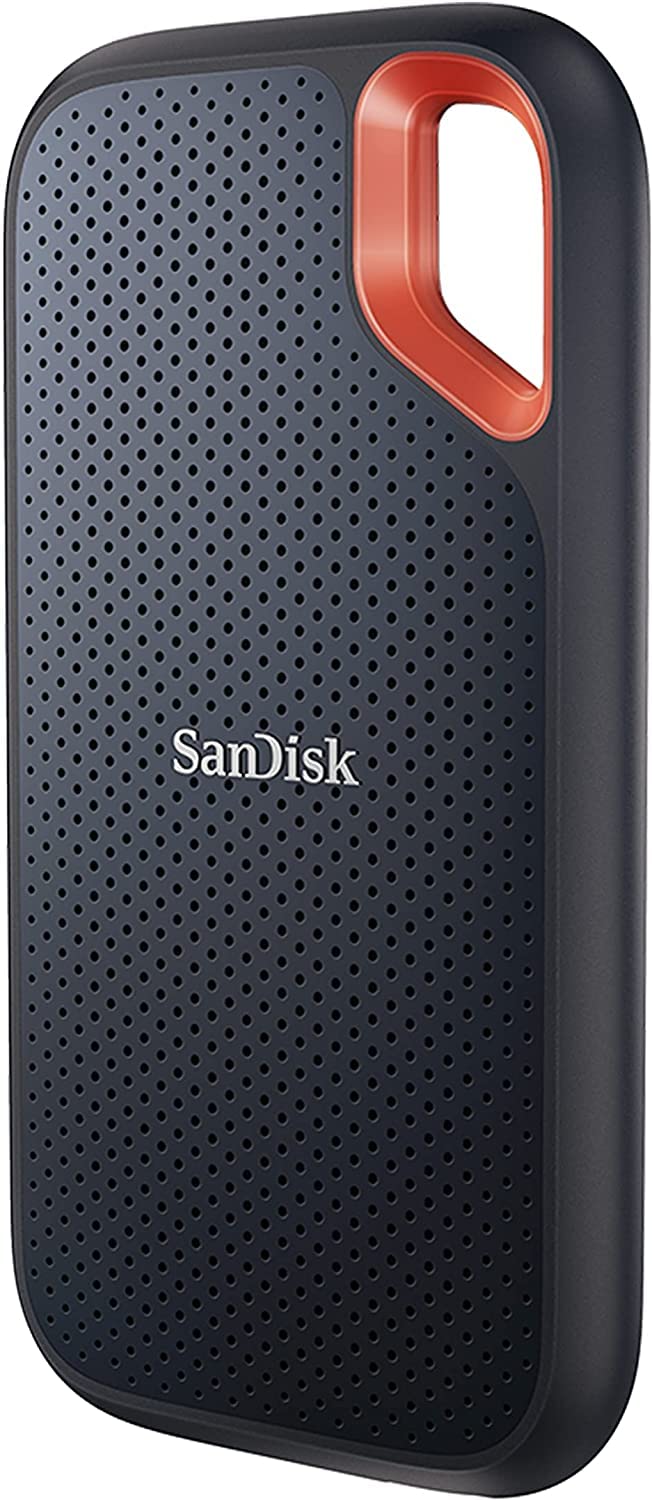 Sandisk 500Gb Extreme Portable Ssd   Up To 1050Mb/S   Usb C, Usb 3.2 Gen 2   External Solid State Drive   Sdssde61 500G G25