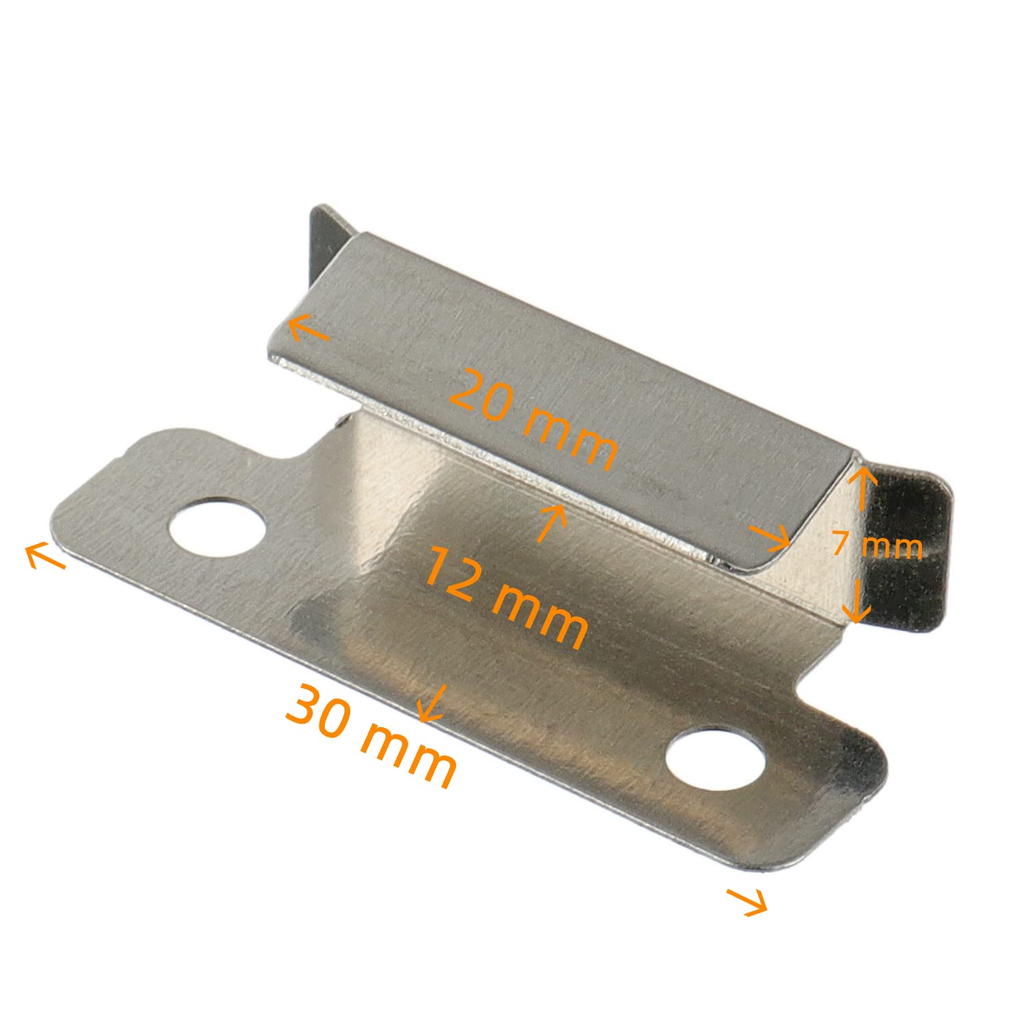 Huaerw 4Pcs 3D Printer Bed Clips Heat Bed Glass Clips Clamps, For Fixed Glass Plates And Hot Beds.Compatible Ender 3 Ender 3 V2