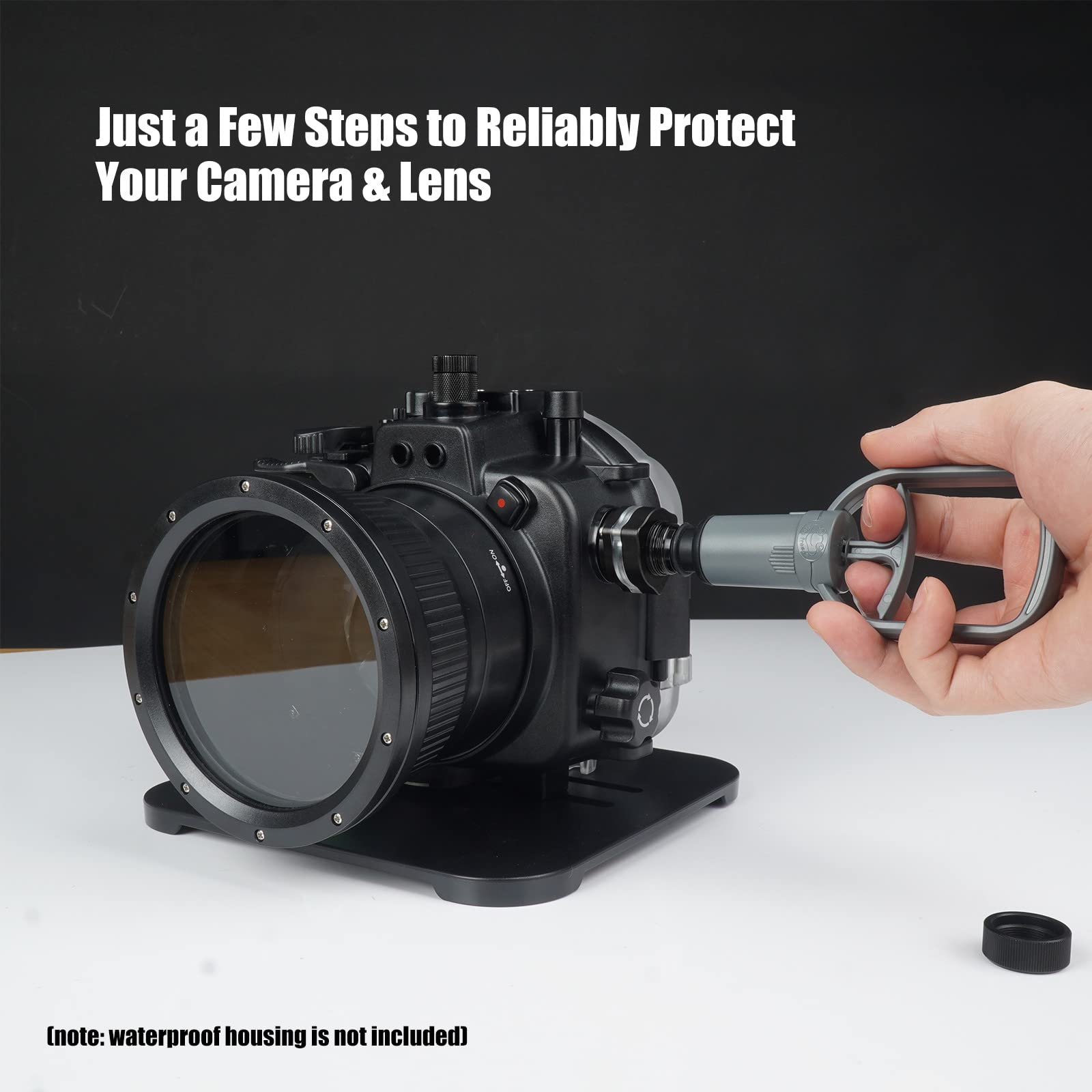 Seafrogs Vacuum Pump Vps 100 Pre Dive Vacuum Leak Check System For Seafrogs Meikon Underwater Camera Housings Case With Vacuum P