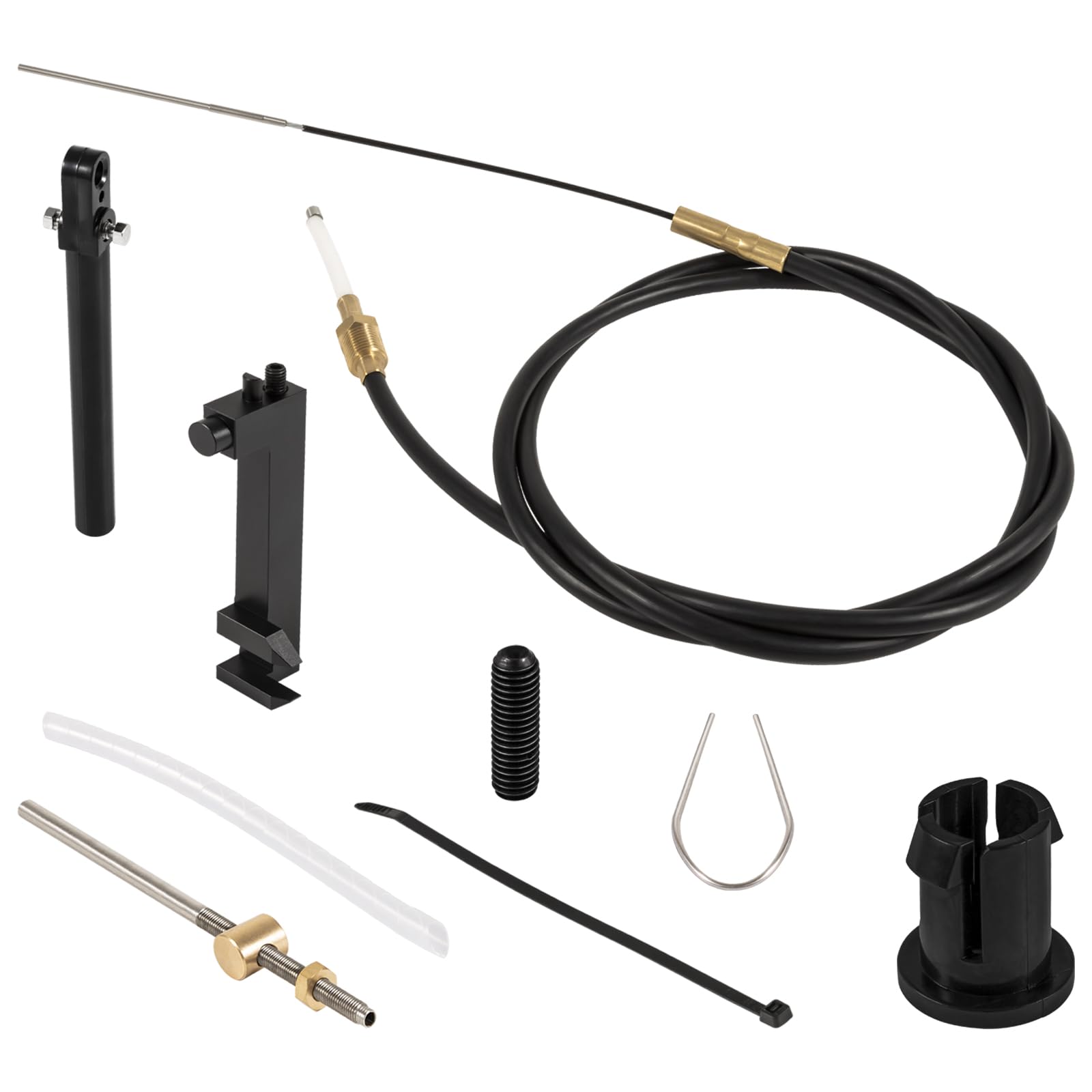 865436A02 Lower Shift Cable Kit Fits For Mercruiser Alpha One & Gen Two 1 2 Mr Mc 1978 & Newer, Replaces For Mercruiser 19543A10