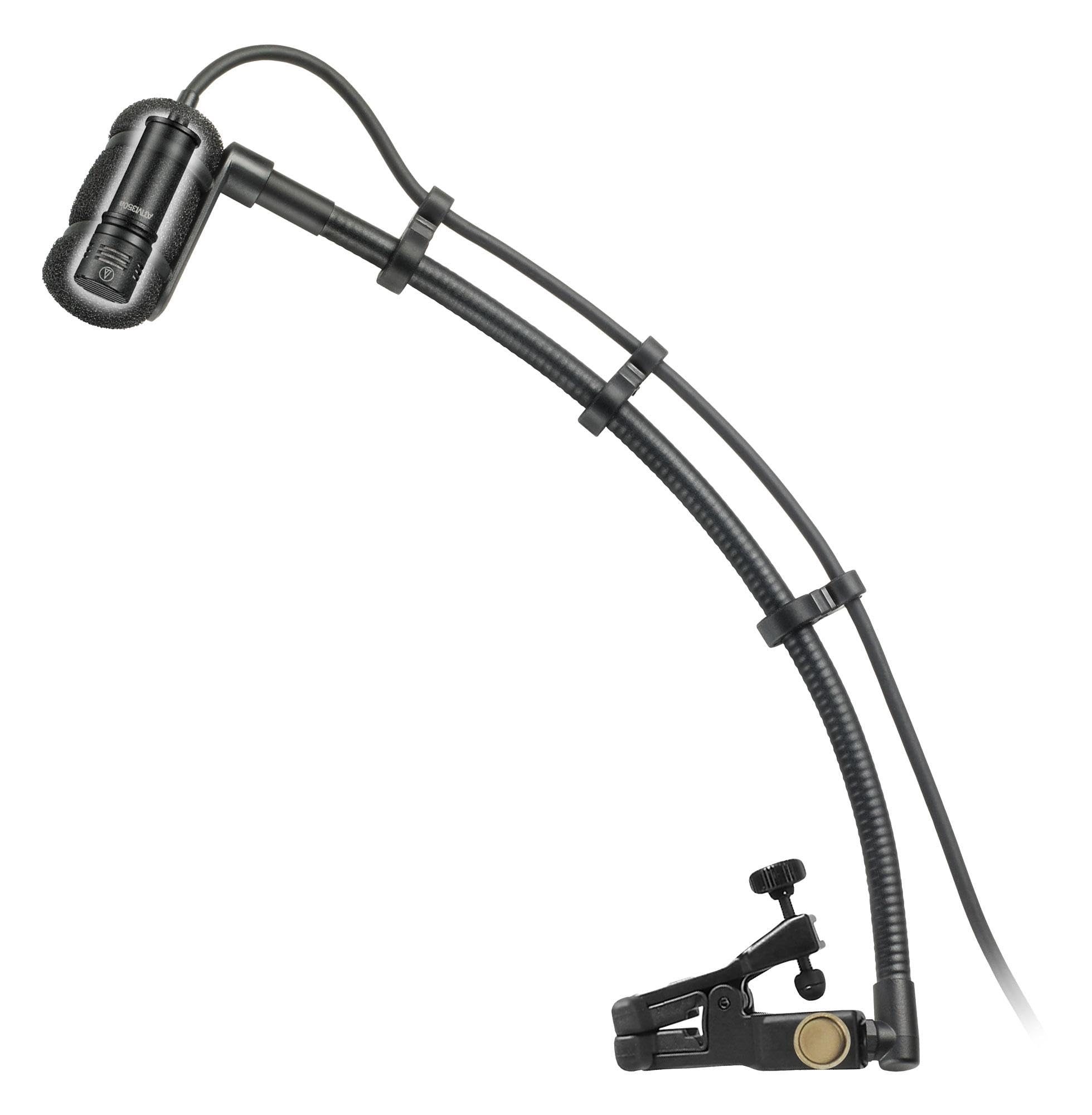 Audio-Technica Cardioid Condenser Microphone Condenser Instrument Microphone Universal Clip (ATM350UL)