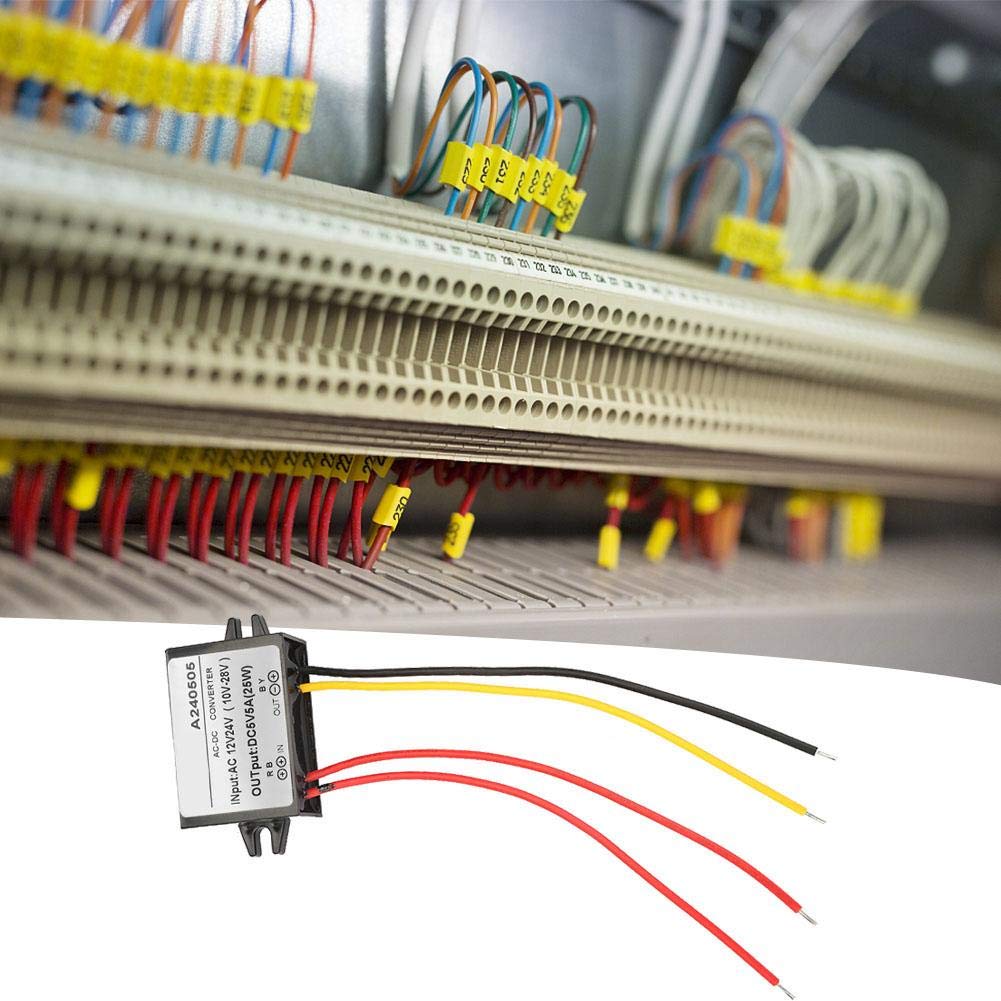 Waterproof Voltage Power Ac 12V 24V To Dc 5V Buck Voltage Regulator Waterproof Power Module For Car Waterproof Step Down Convert