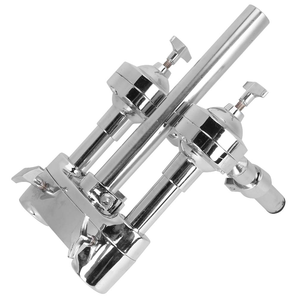 Drum Stand, Drum Mount Cow Bell 2 Way Percussion Instrument Parts For Tom Tom Drum Kit Parts For Drummers
