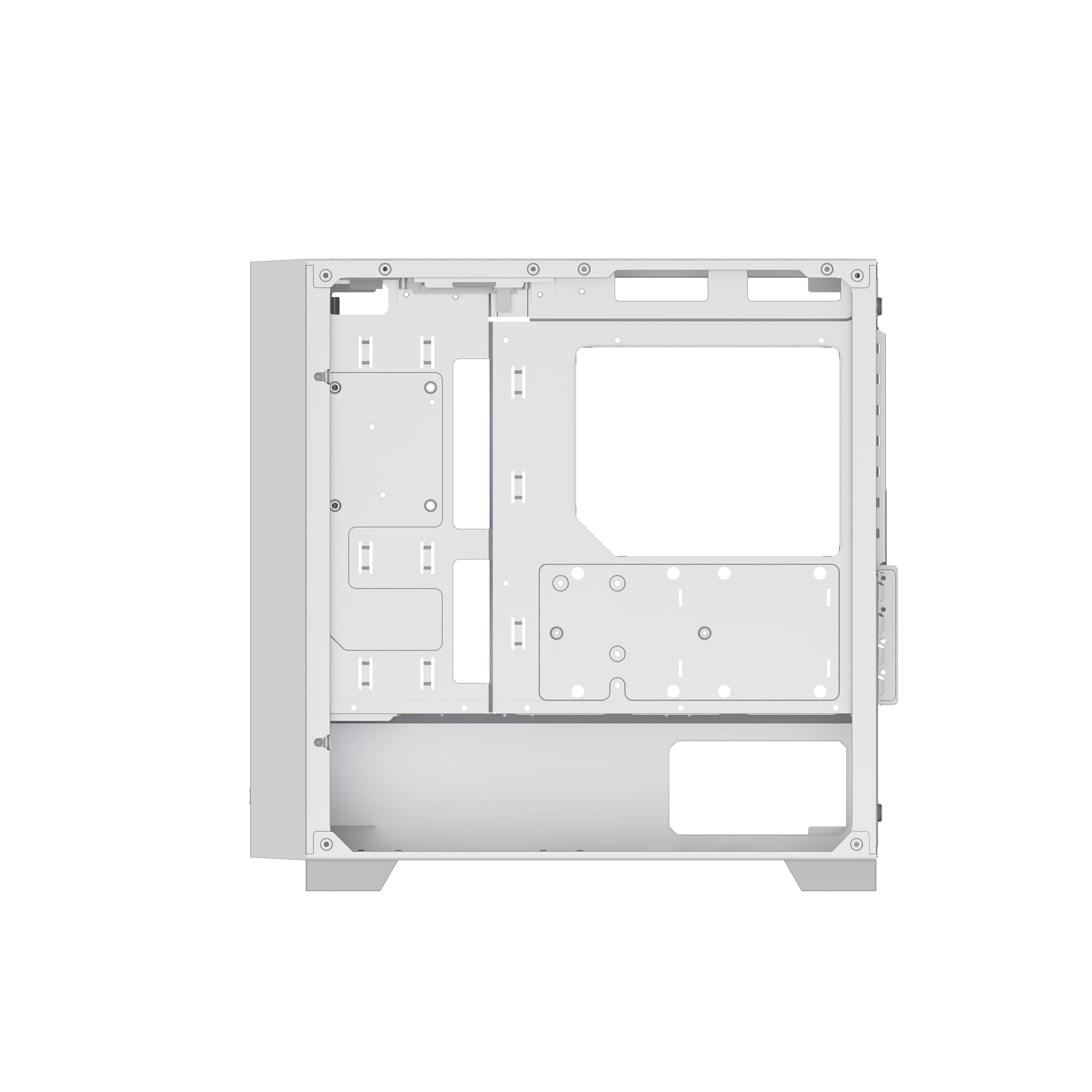 Pccooler Cps C3D310 Airflow M Atx Pc Case Mid Tower Desktop Computer Gaming Superior Case For Itx/E Atx With 2 Argb Case Fans,16