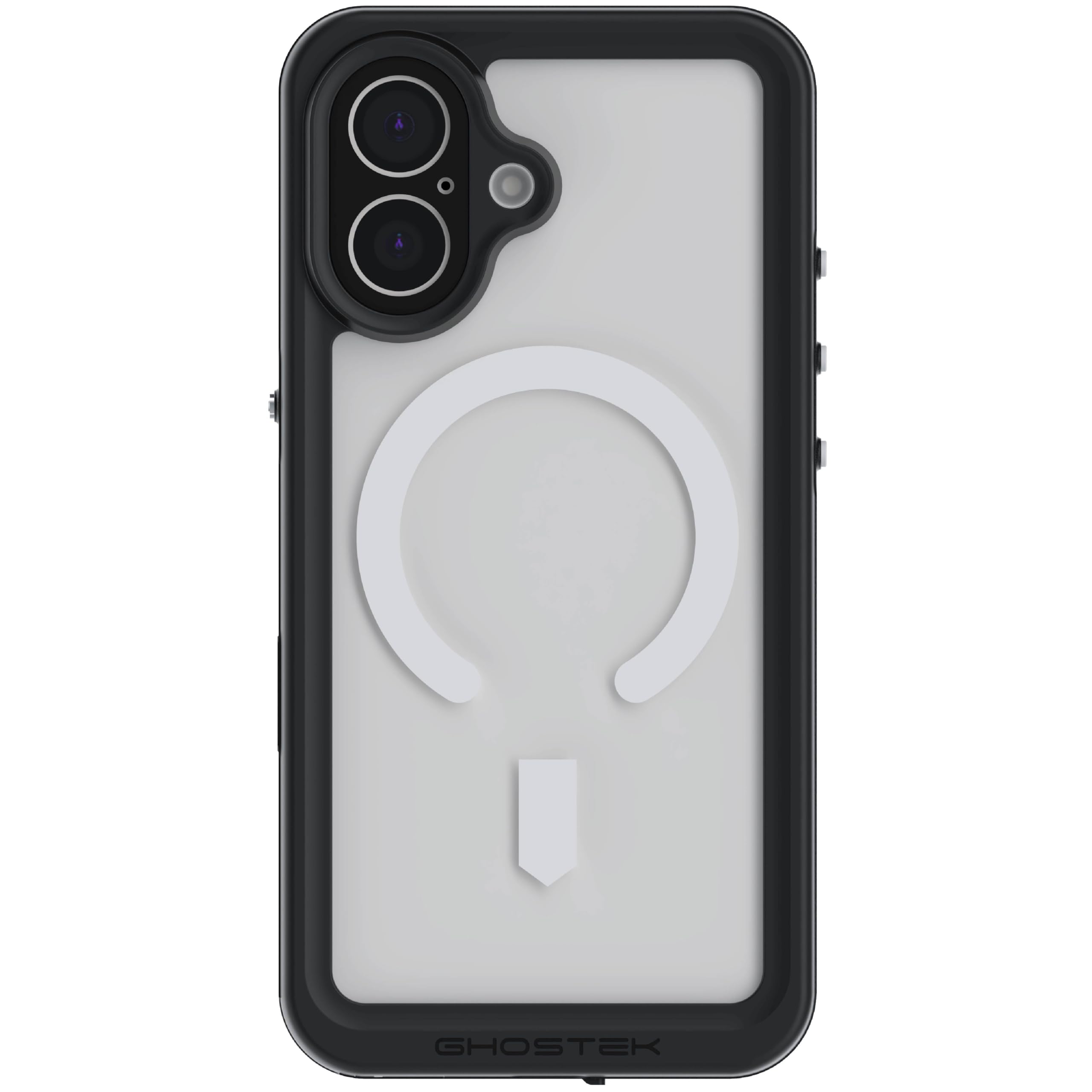 Ghostek Nautical Slim Waterproof iPhone 17 Case - Built-in Screen and Camera Lens Protector, Compatible with MagSafe Accessories