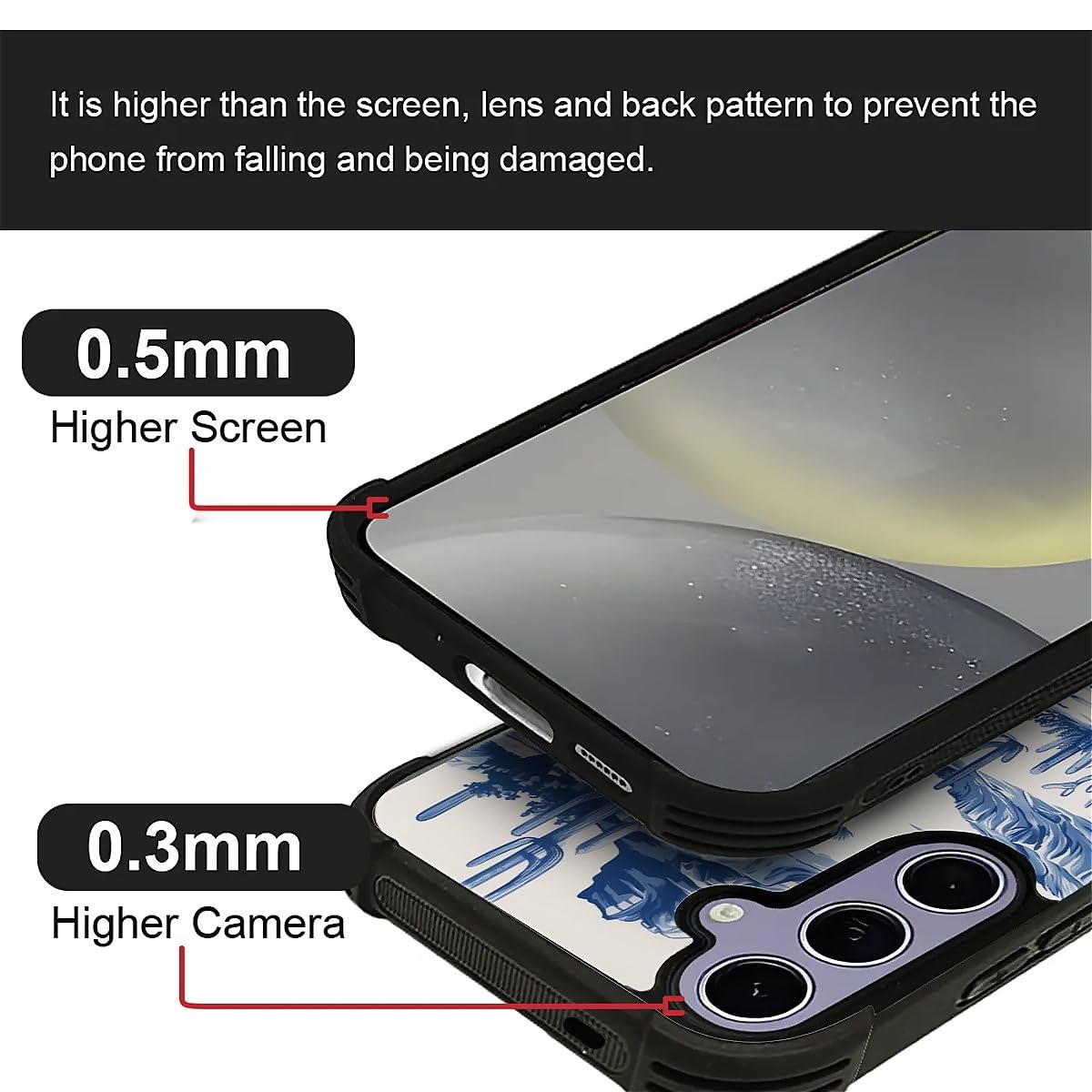 Fkbrcl4U For Samsung Galaxy S24 S25 Case,Graphic Design For Girl Boy Soft Silicone Hard Acrylic Shock Protection Designed For Sa