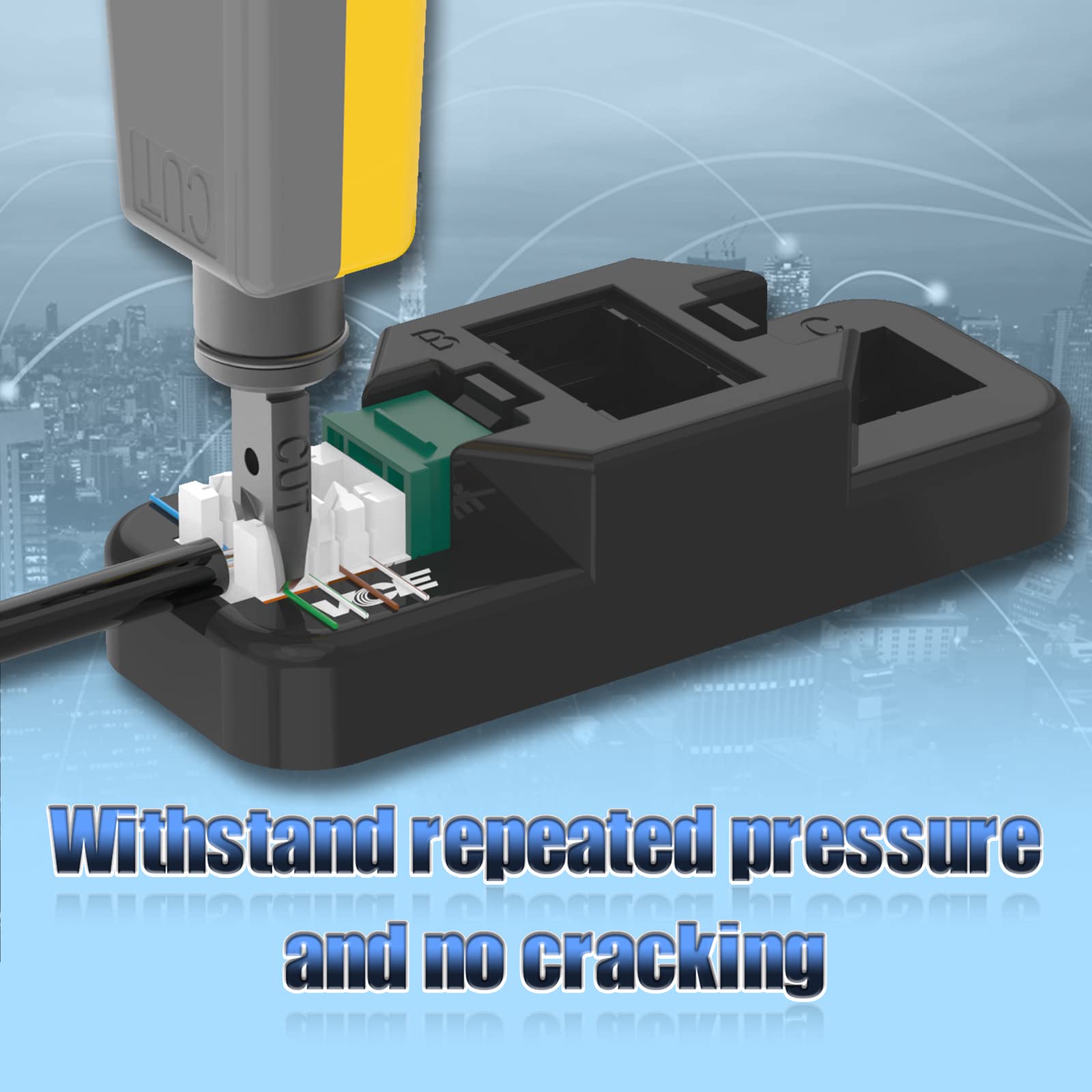 Vcelink Rj45 Cat6 Keystone Jacks Slim Profile Ul Listed 10 Pack, 90 Degree Ethernet Punch Down Keystone Jack Adapter In Green