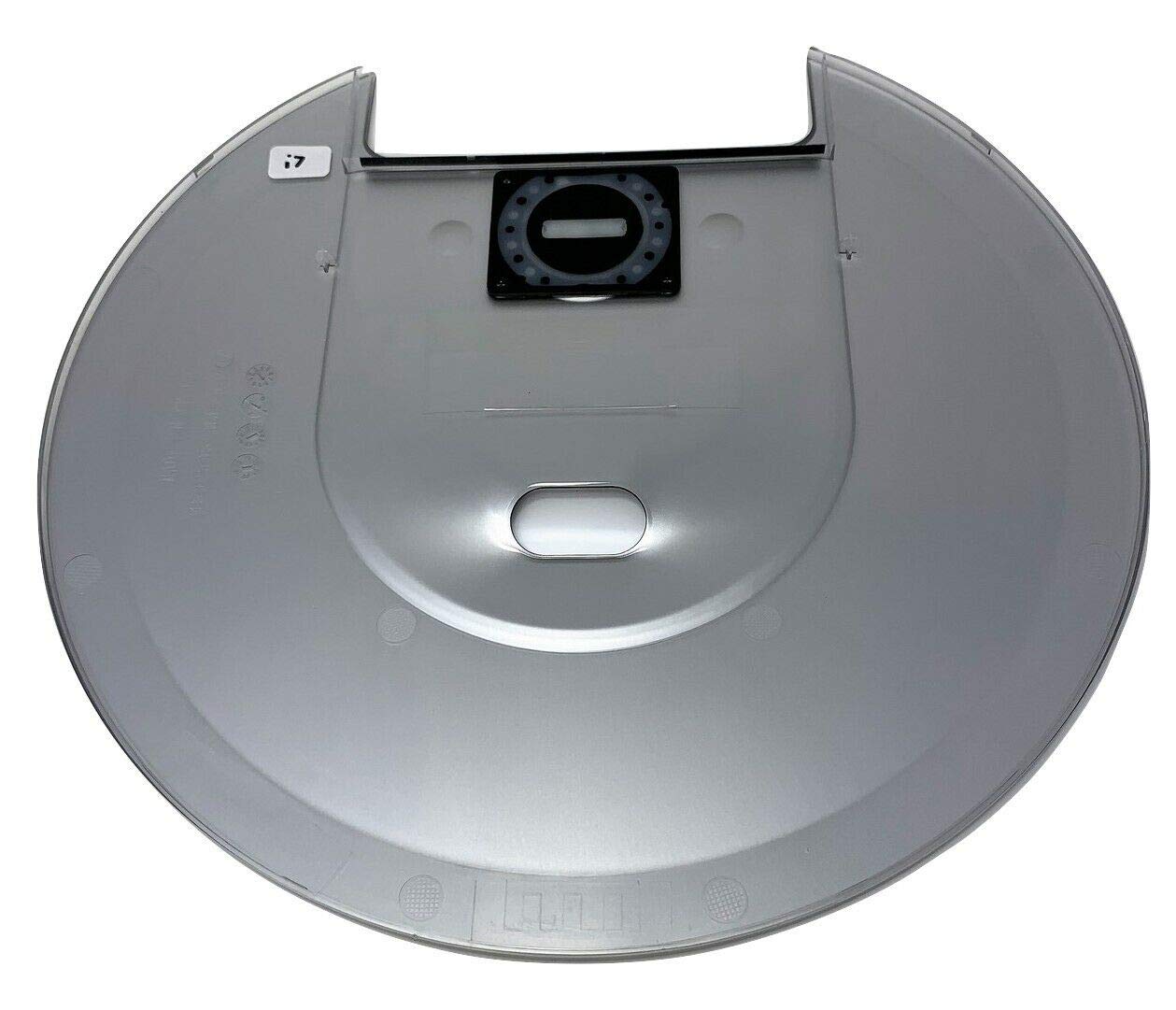 Casino187 I6 I7 I8 Gray Faceplate Top Cover For Roomba I7+ Silver