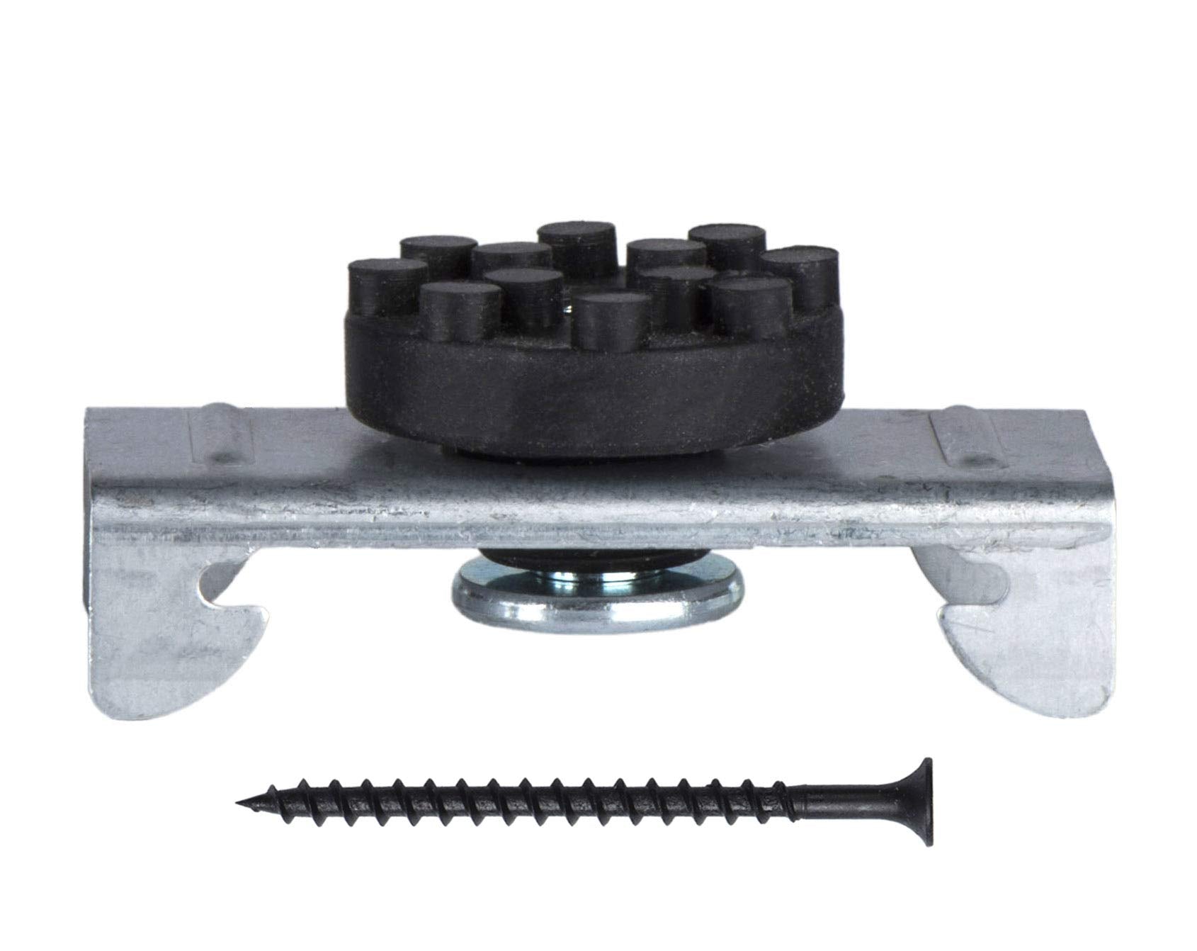 Genuine Rsic 1 Resilient Sound Clip With Mounting Screws For Resilient Channel Soundproofing (50 Pack)