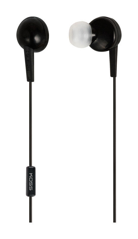 Earbud In Ear Black (Pack Of 1)