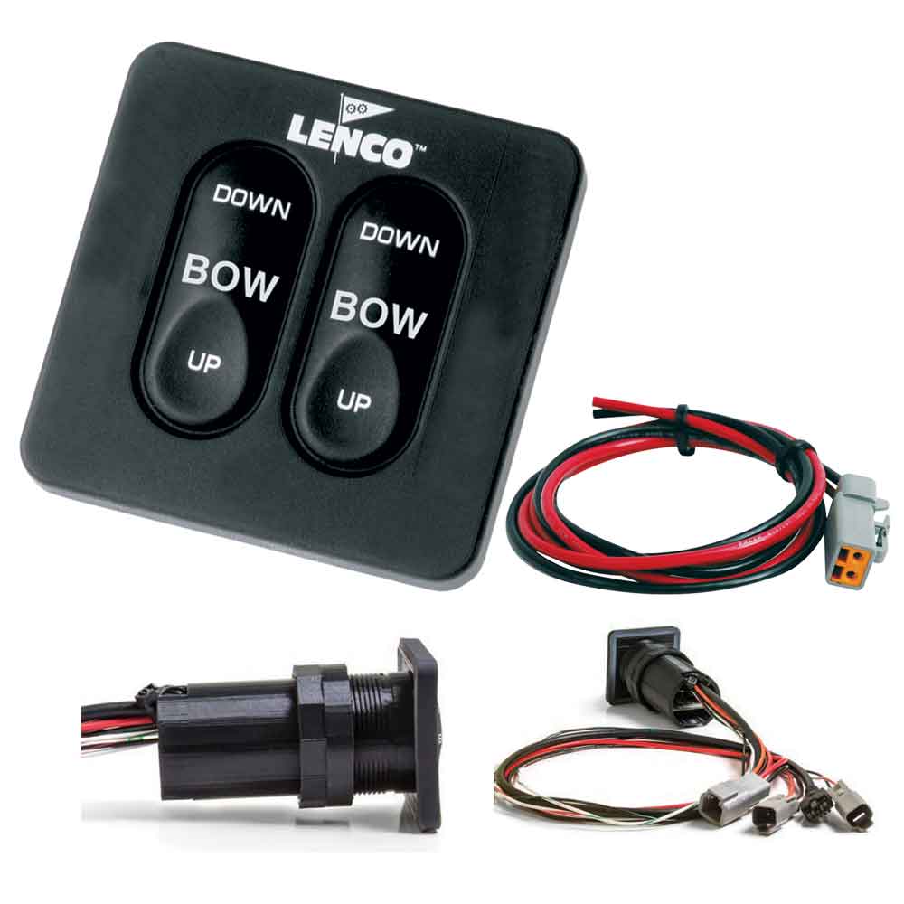 Lenco Standard Integrated Tactile Switch Kit W/Pigtail F/Single Actuator Systems,WBAUVA001345262