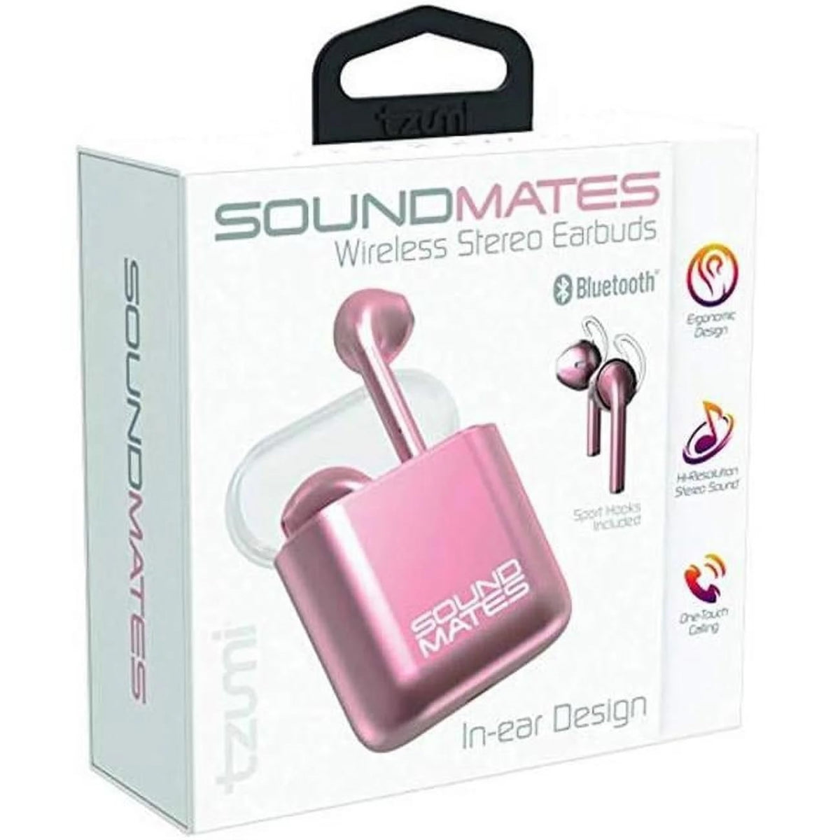 Tzumi Soundmate White Box Packaging