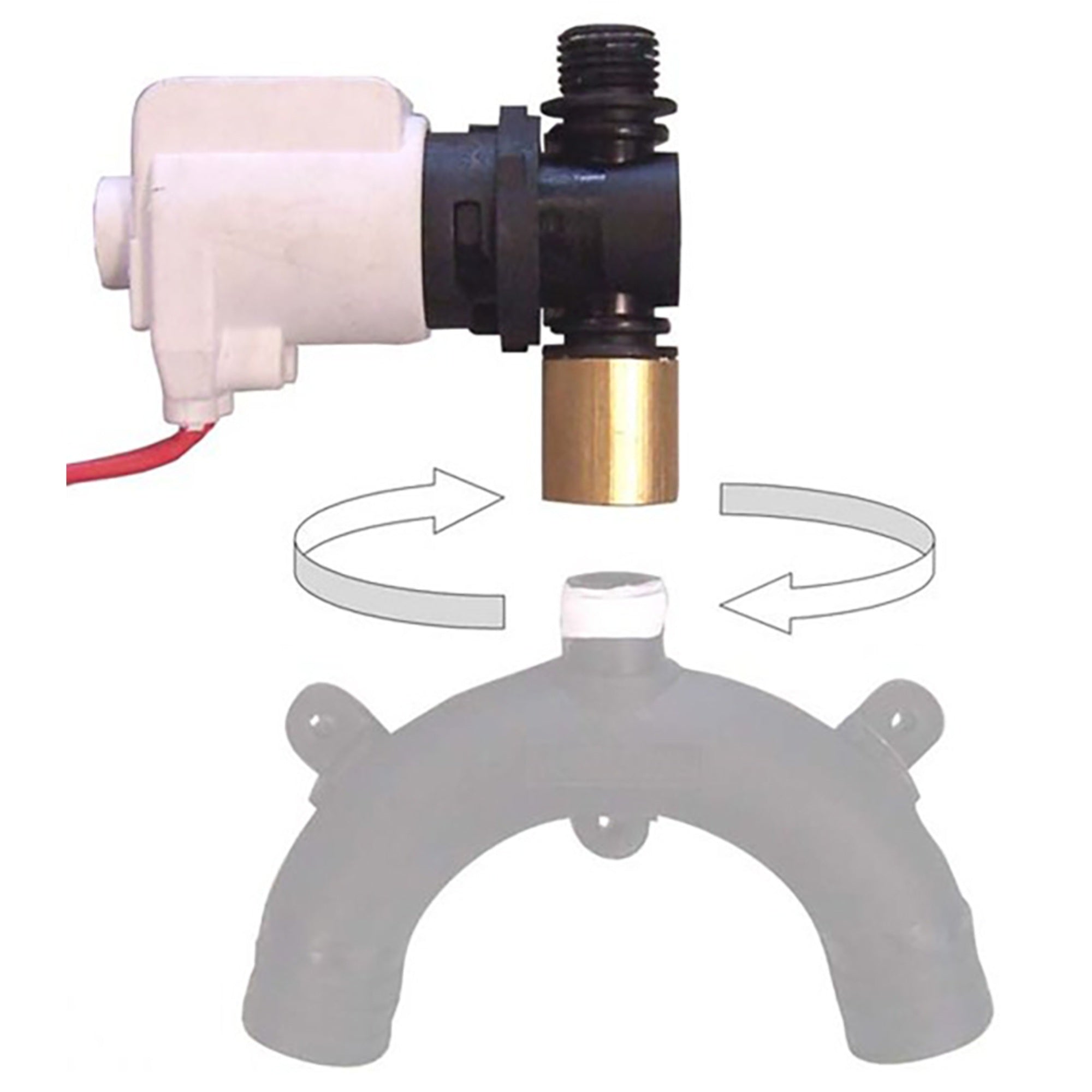 JABSCO SOLENOID VALVE KIT FOR 37010 SERIES ELECTRIC TOILETS