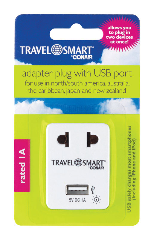 ADAPTER WITH USB PORT (Pack of 1)