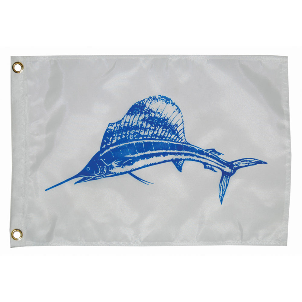 Taylor Made 12'' X 18'' Sailfish Flag,WBAUVA001345310