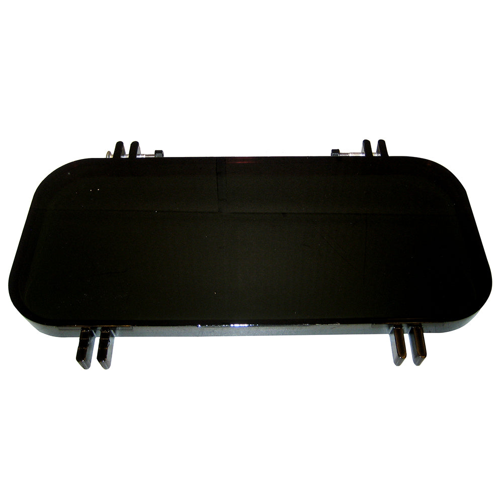 Beckson Replacement Portlight Lens Only - 5'' X 12'' - Smoke,WBAUVA001345340