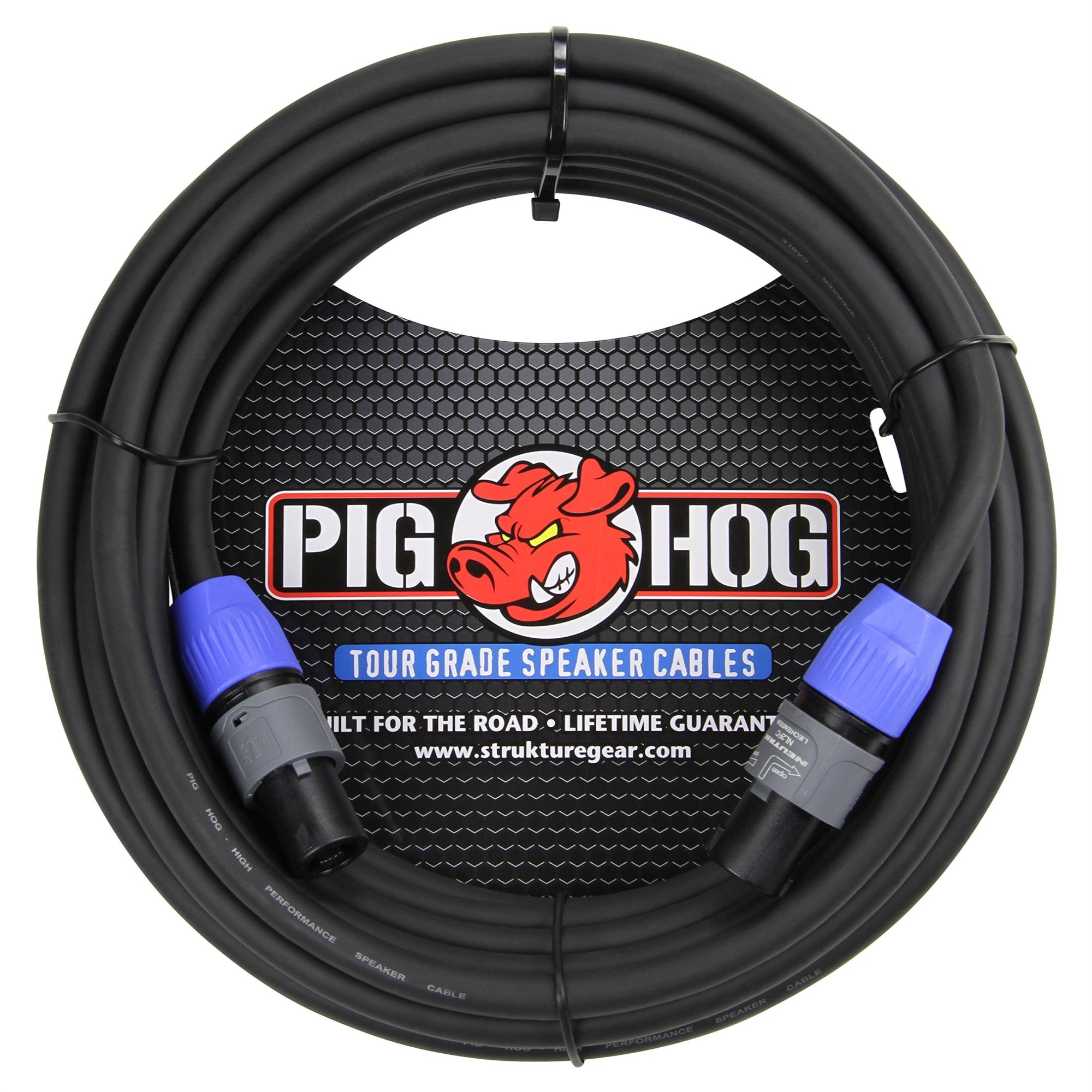 Pig Hog 5 Foot Speaker Cable 14 Gauge Wire; Spkon   Spkon