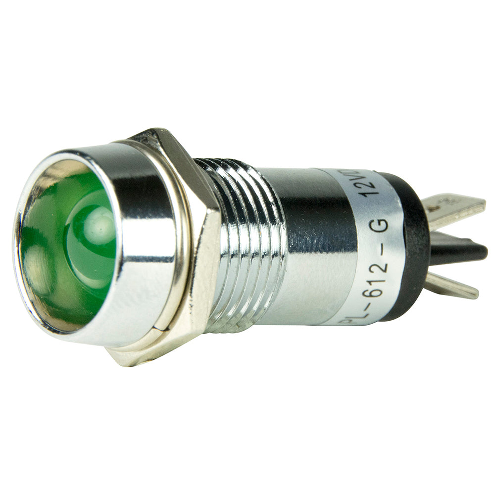 Bep Led Pilot Indicator Light - 12V - Green,WBHDWA001345421