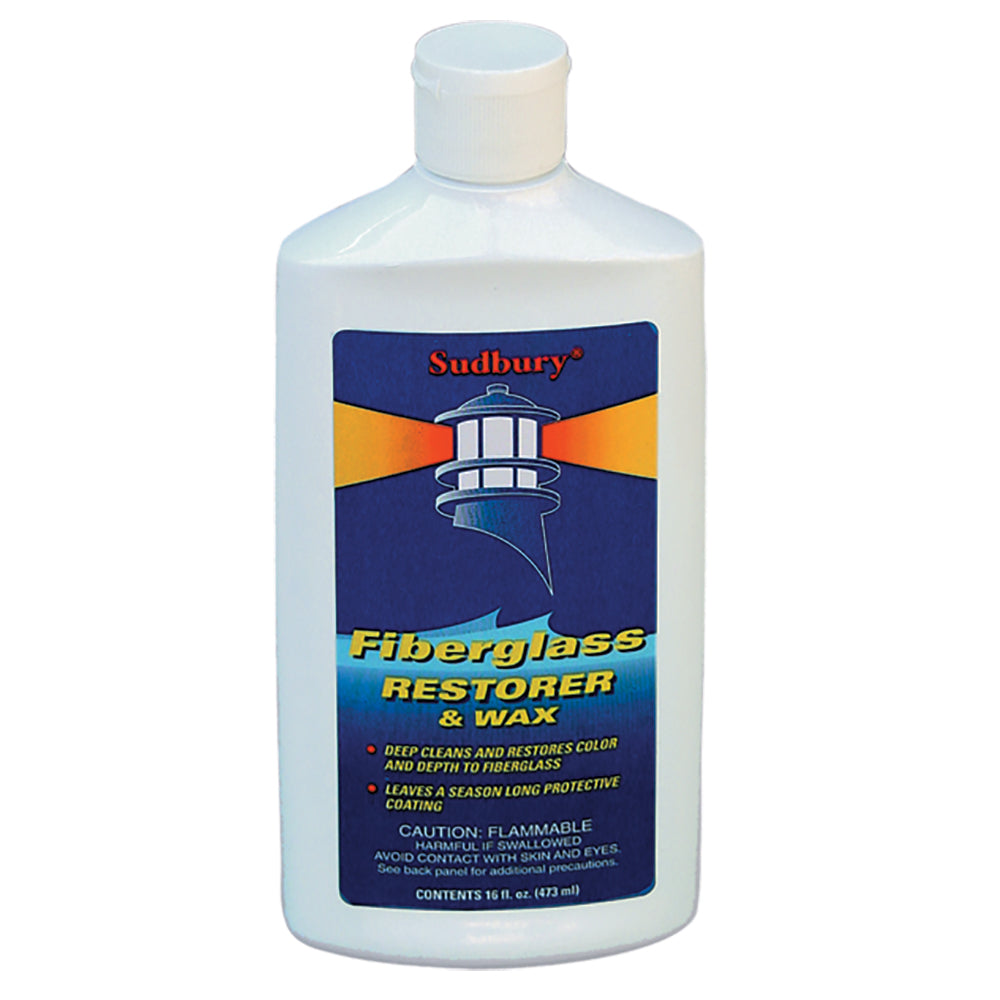 Sudbury One Step Fiberglass Restorer &Amp; Wax - 16Oz Liquid,WBAUVB0064MX0K0