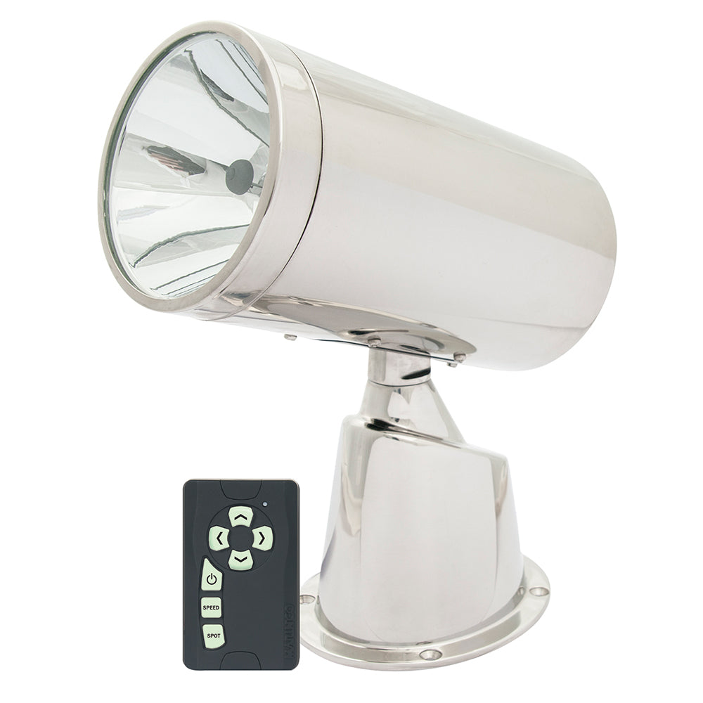 Marinco Wireless Stainless Steel Spotlight/Floodlight W/Remote,WBAUVB07D7DZFVL