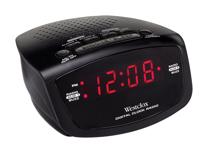 CLOCK RADIO AM/FM LED (Pack of 1)