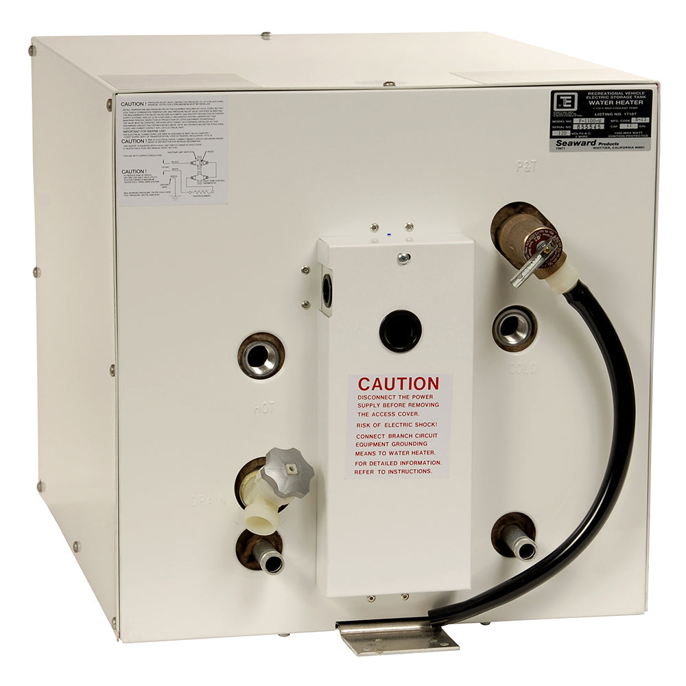 Whale Seaward 11 Gallon Hot Water Heater W/Front Heat Exchanger - White Epoxy - 240V - 1500W,WBHOMB0CWYWCB5S