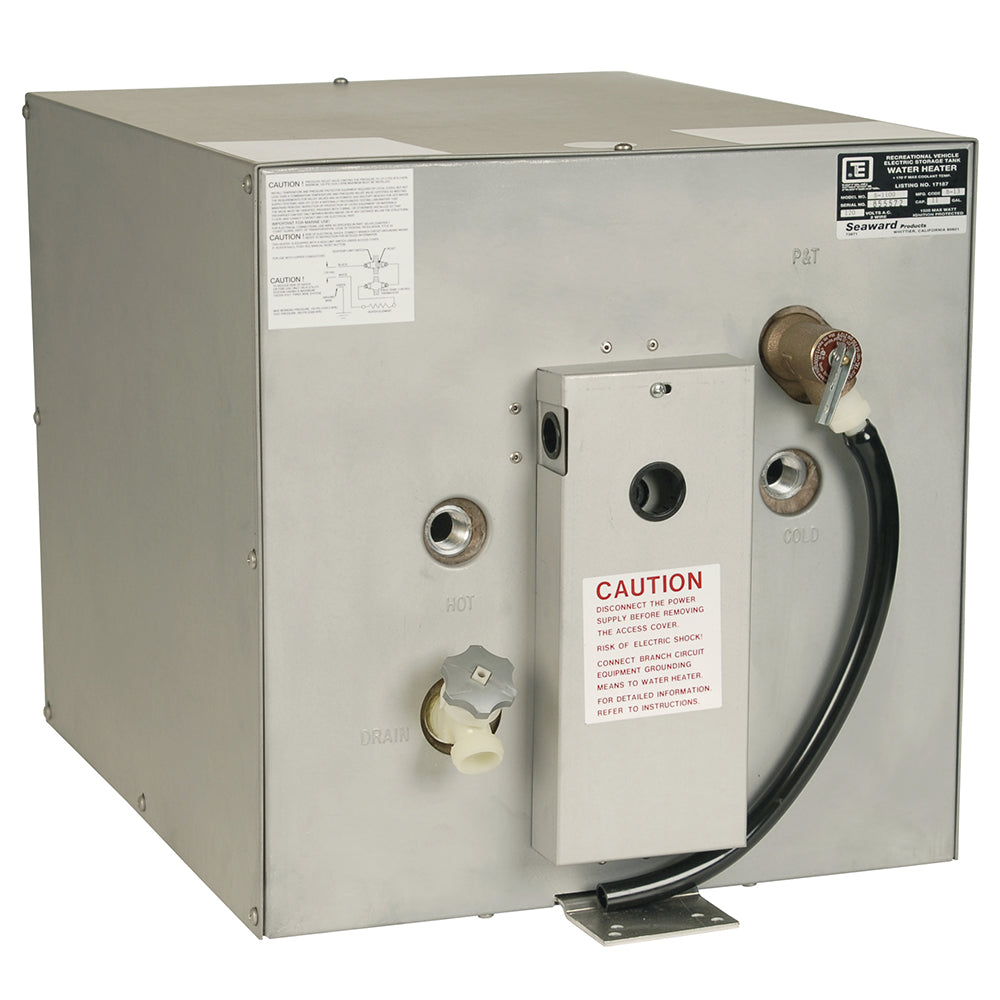 Whale Seaward 11 Gallon Hot Water Heater W/Rear Heat Exchanger - Galvanized Steel - 240V - 1500W,WBHOMA001345495