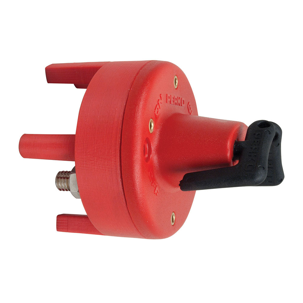 Perko Dual Battery Switch W/Mounting Ring &Amp; Legs - Bulkhead Mount,WBAUVB06XGSC4D6