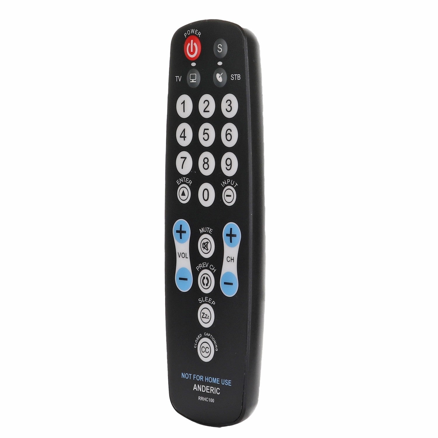 Anderic Substitute for RCA RCRHM02BR 2-Device Universal Remote Control [RRHC100]